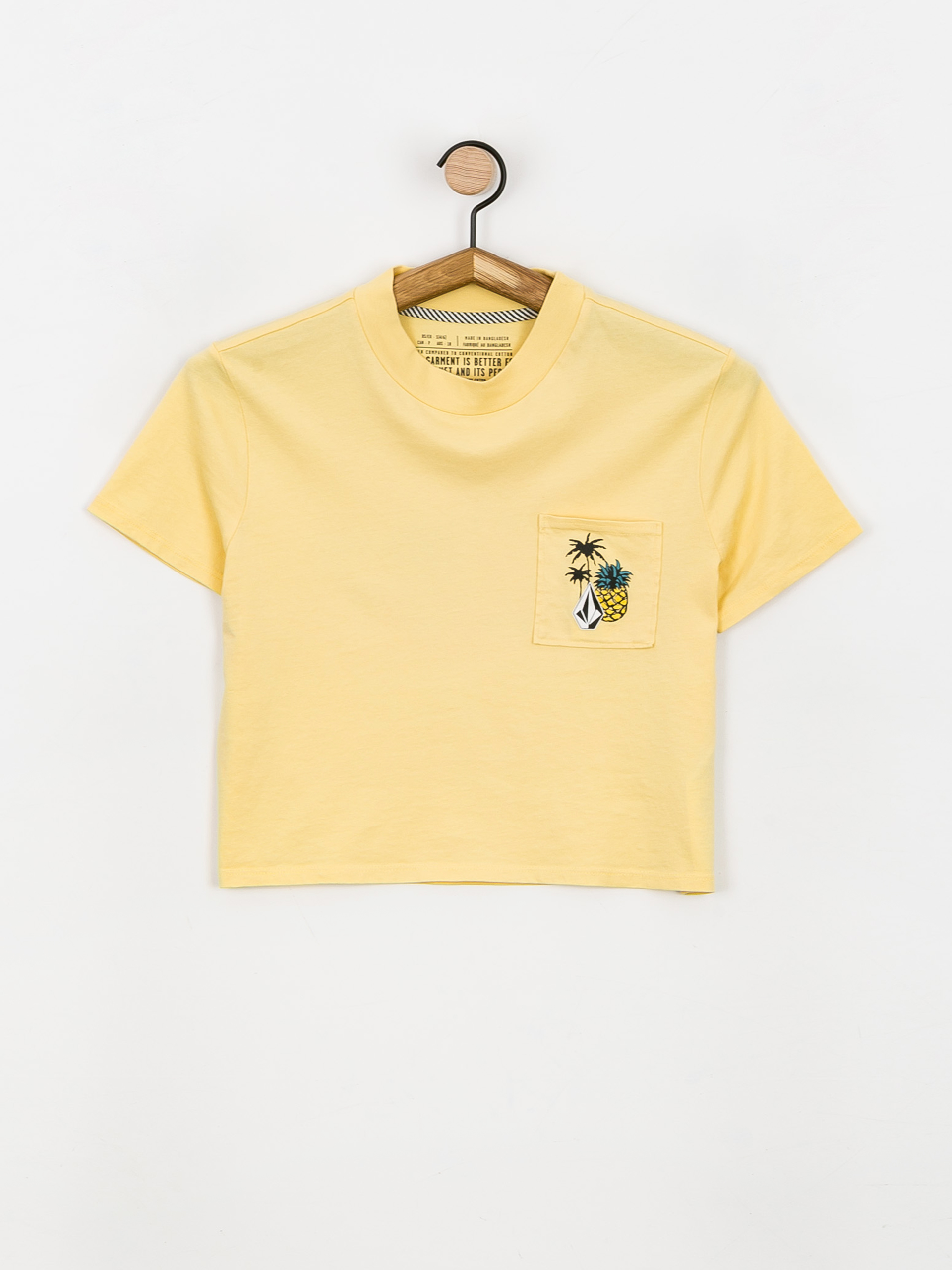 Tričko Volcom Pocket Dial Wmn (wheat)