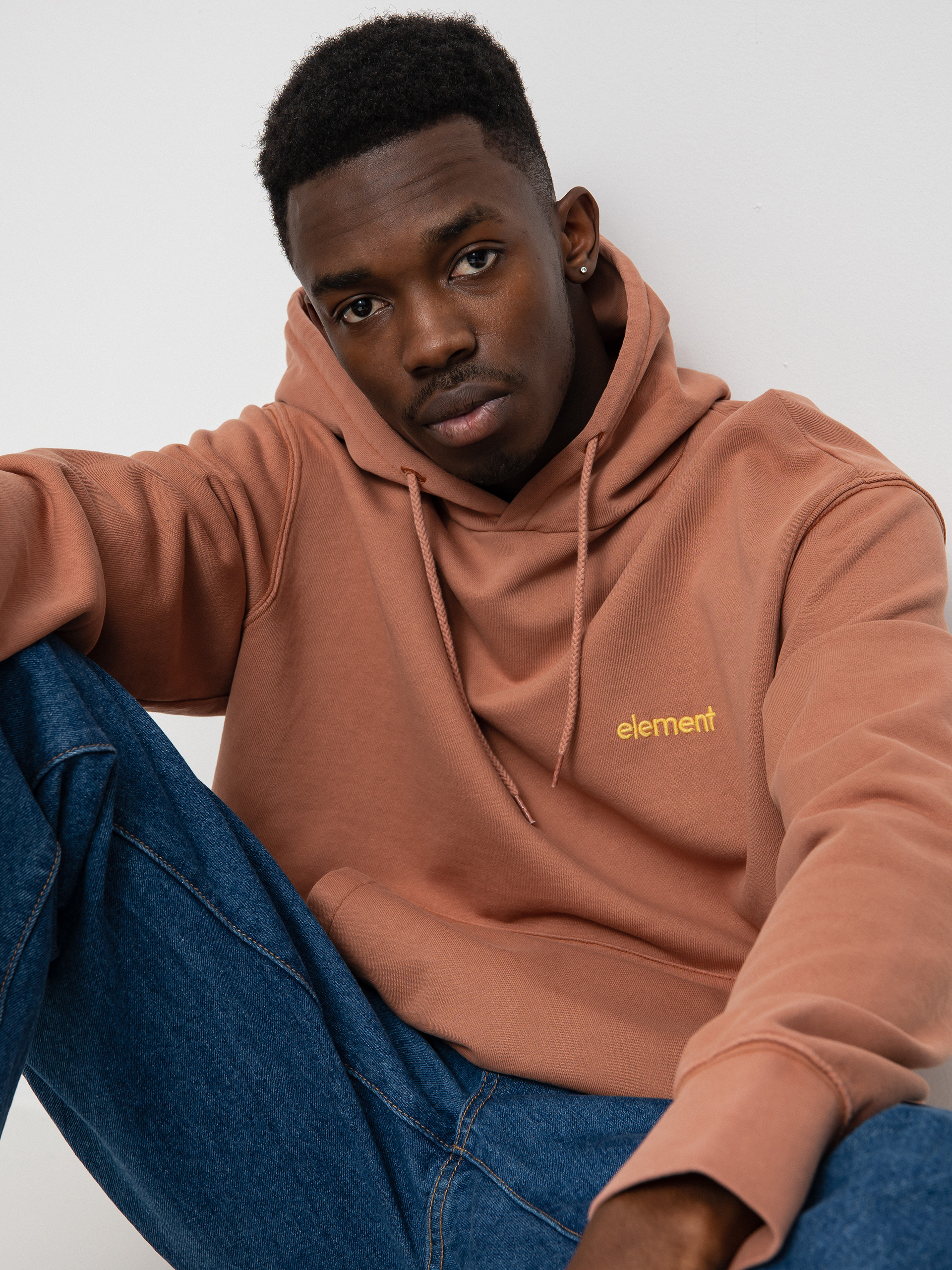 Mikina s kapucí Element Cornell 3.0 HD (mocha bisque)