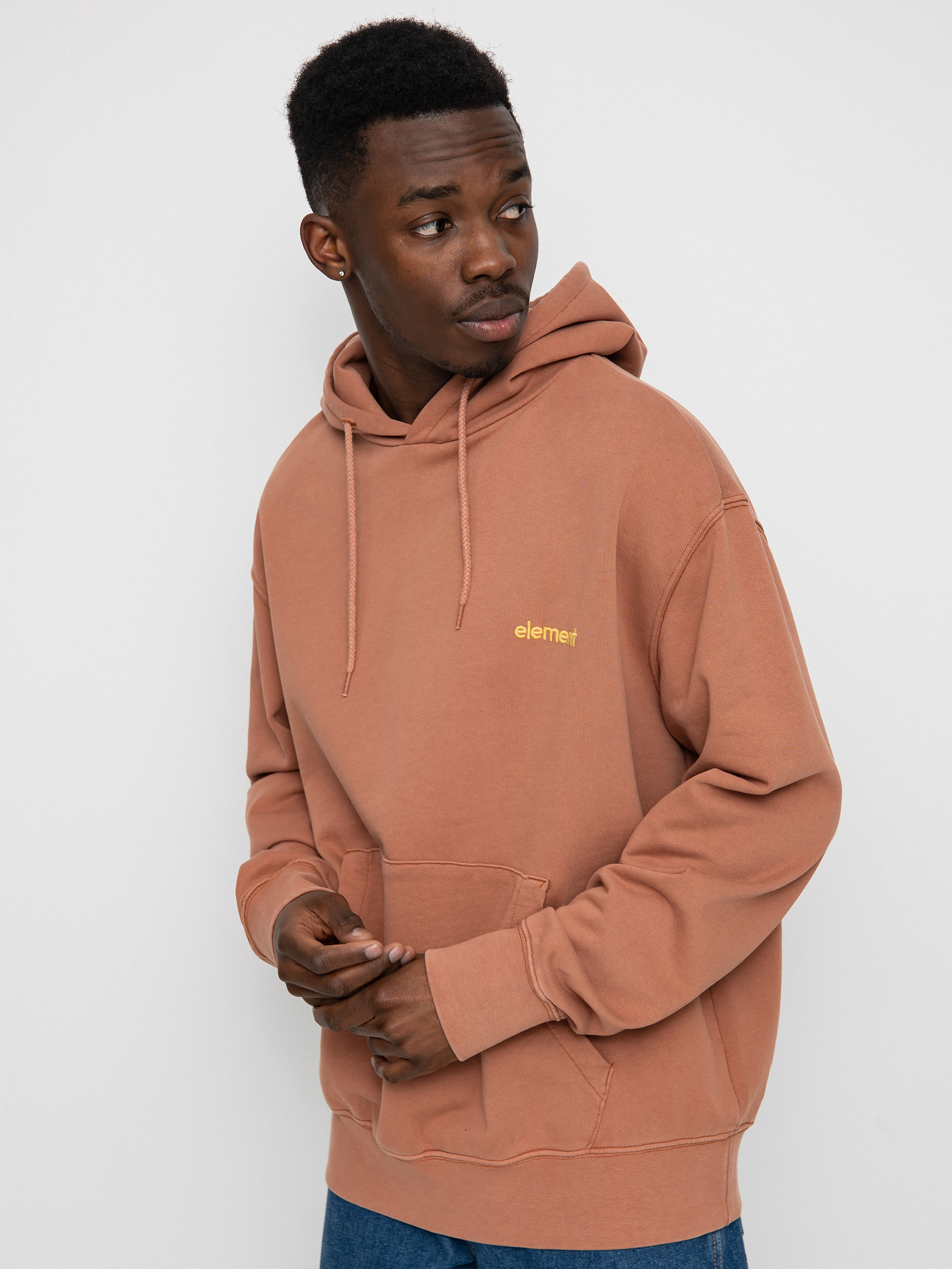 Mikina s kapucí Element Cornell 3.0 HD (mocha bisque)