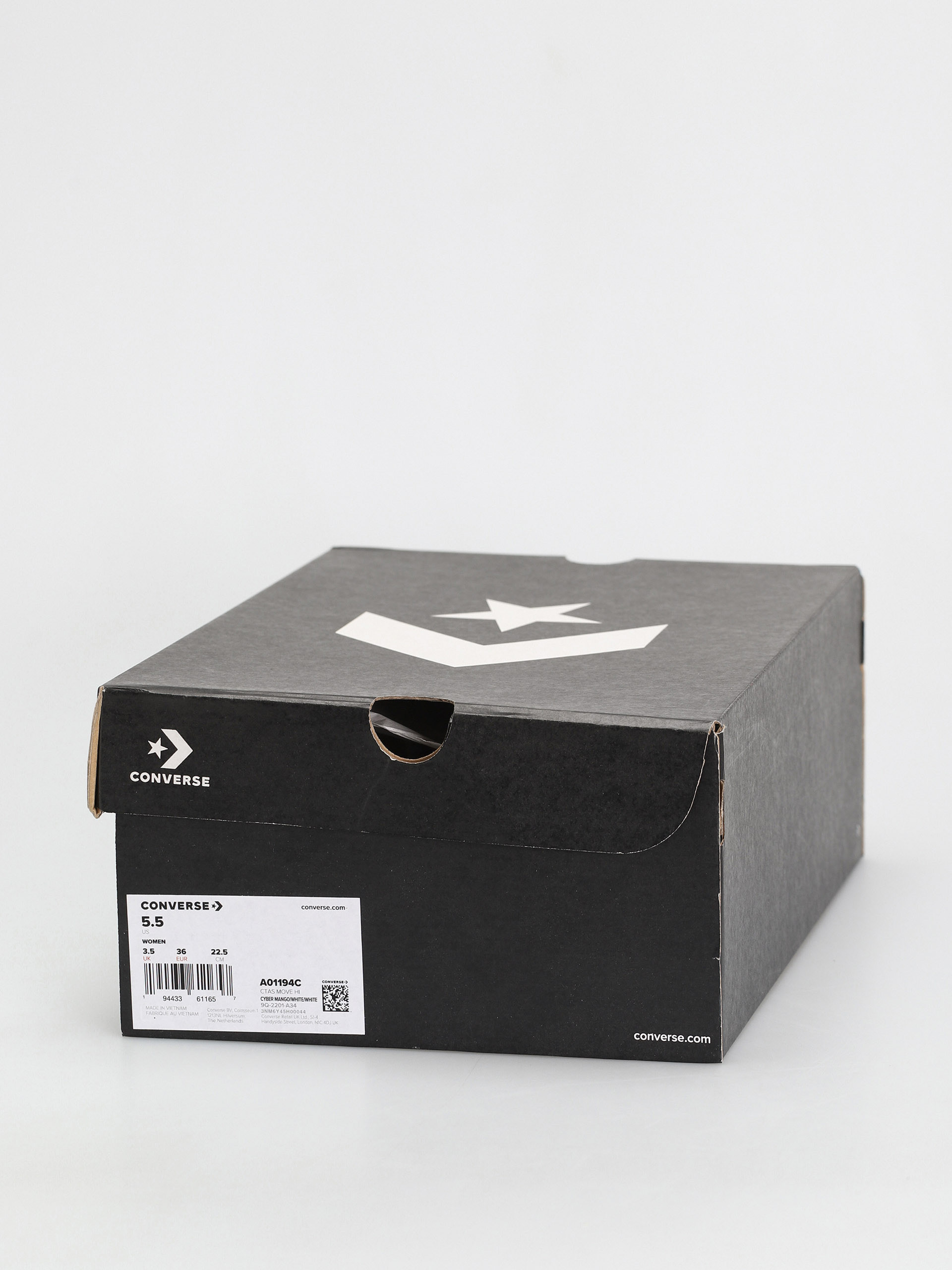 Boty Converse Chuck Taylor All Star Move Hi Wmn (cyber mango/white/white)