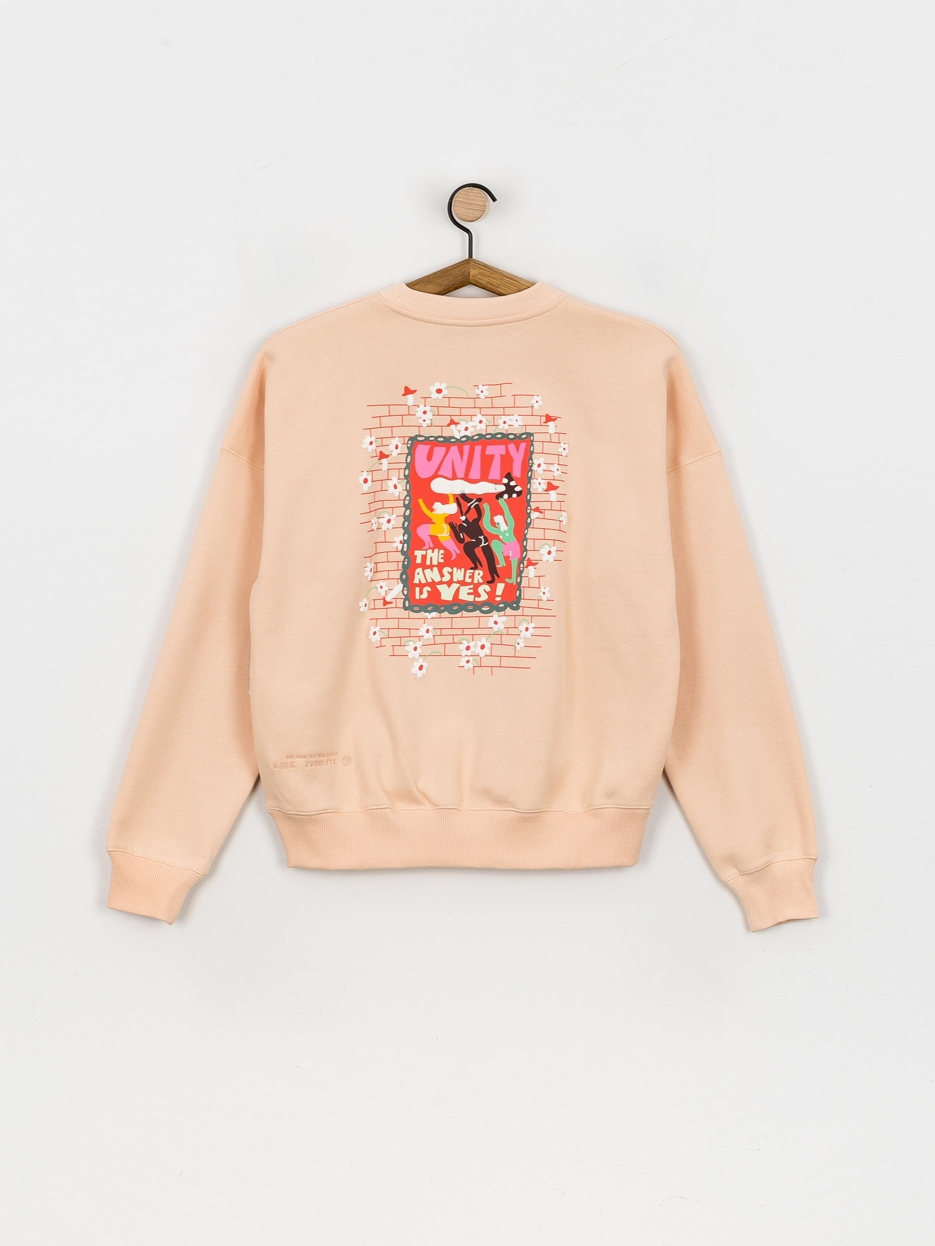 Mikina Volcom Egle Zvirblyte Wmn (light pink)