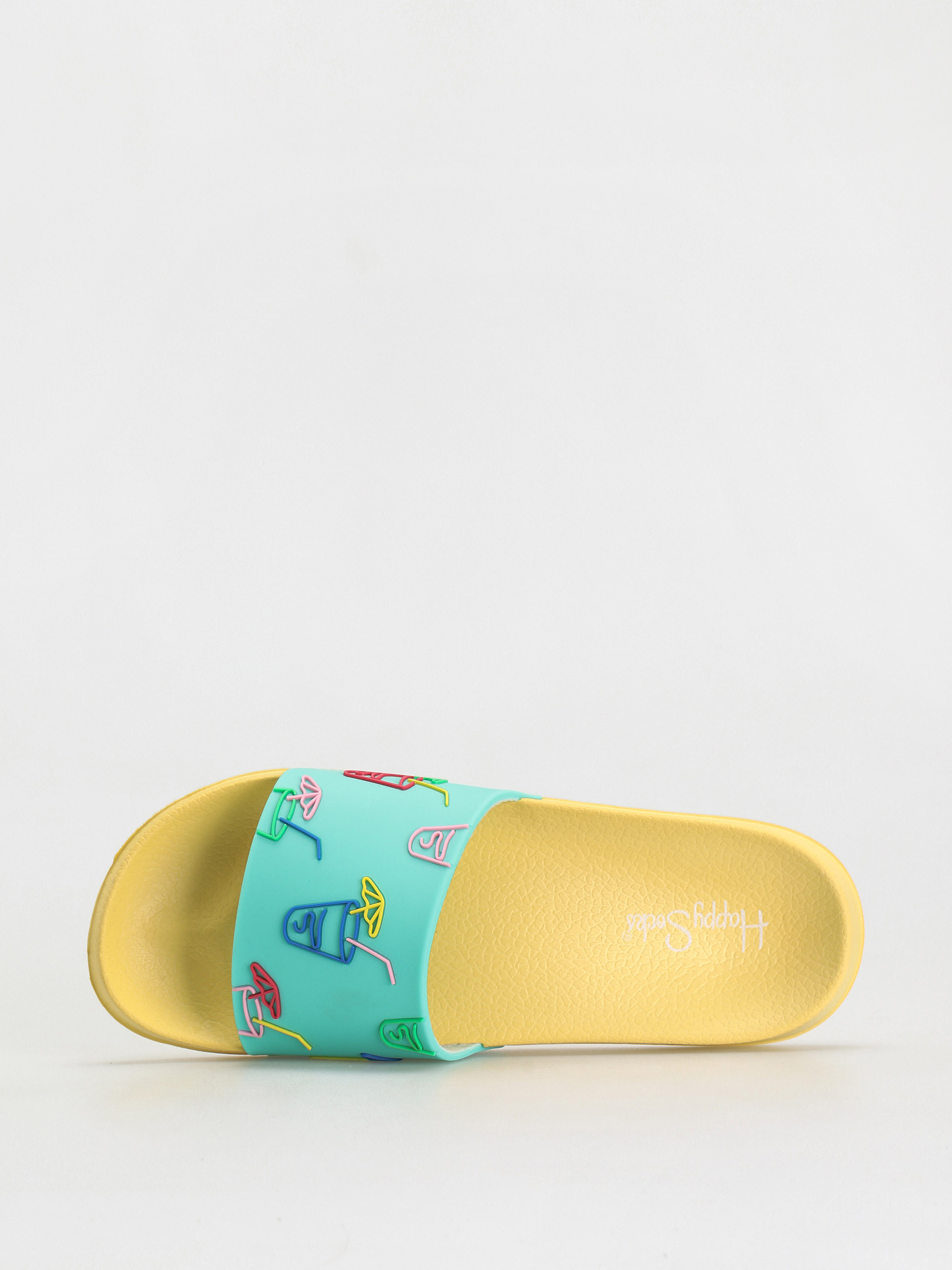 Plážovky Happy Socks Lemonade (yellow/teal)
