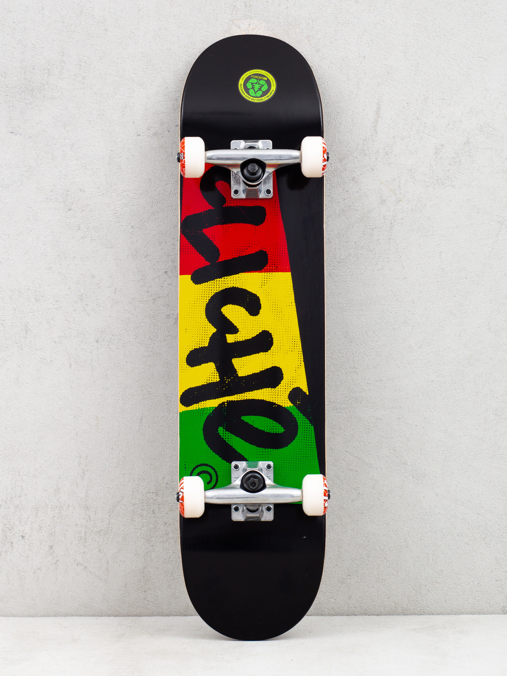 Skateboard Cliche Block (rasta)