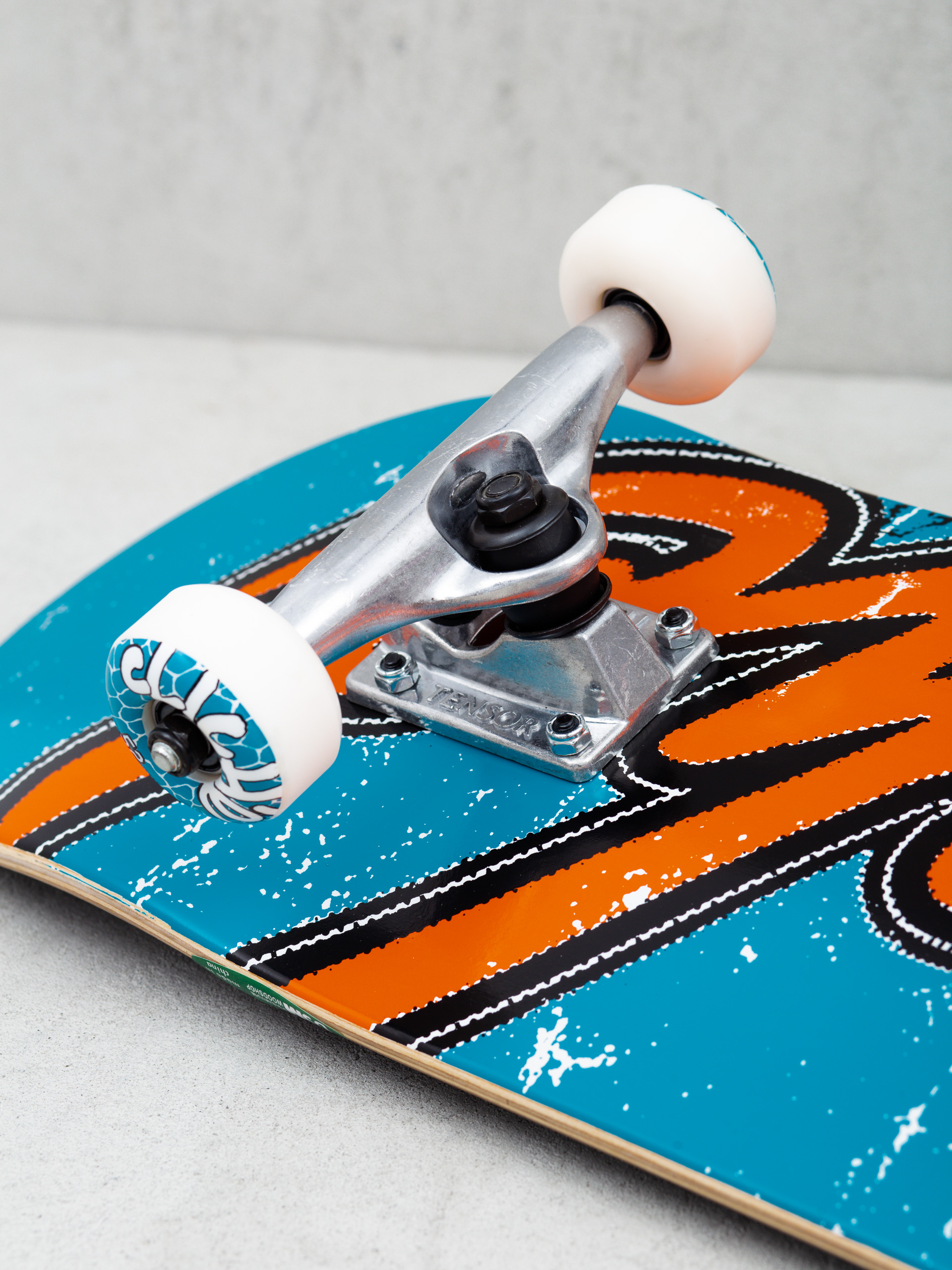 Skateboard Cliche Old Logo (blue/orange)