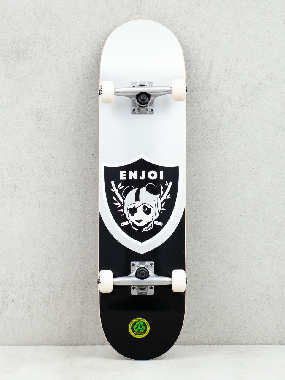 Skateboard Enjoi Oaktown (black/silver)