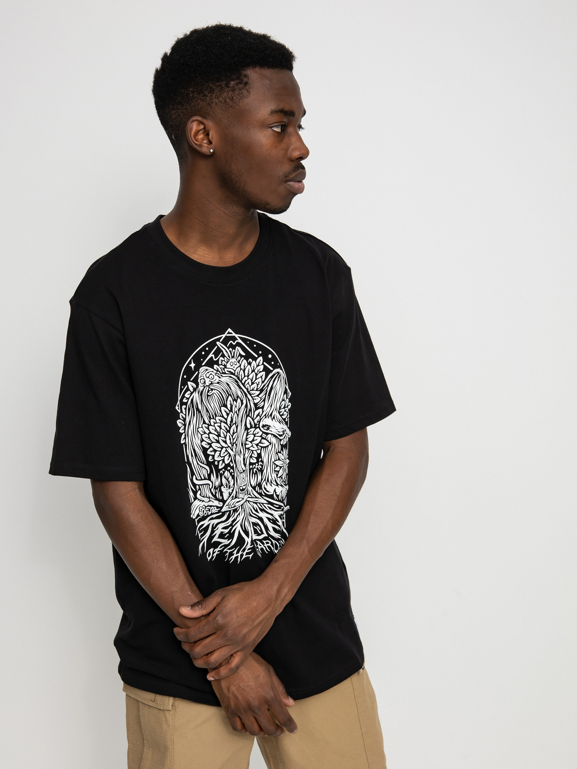 Tričko Element Over Grown (flint black)