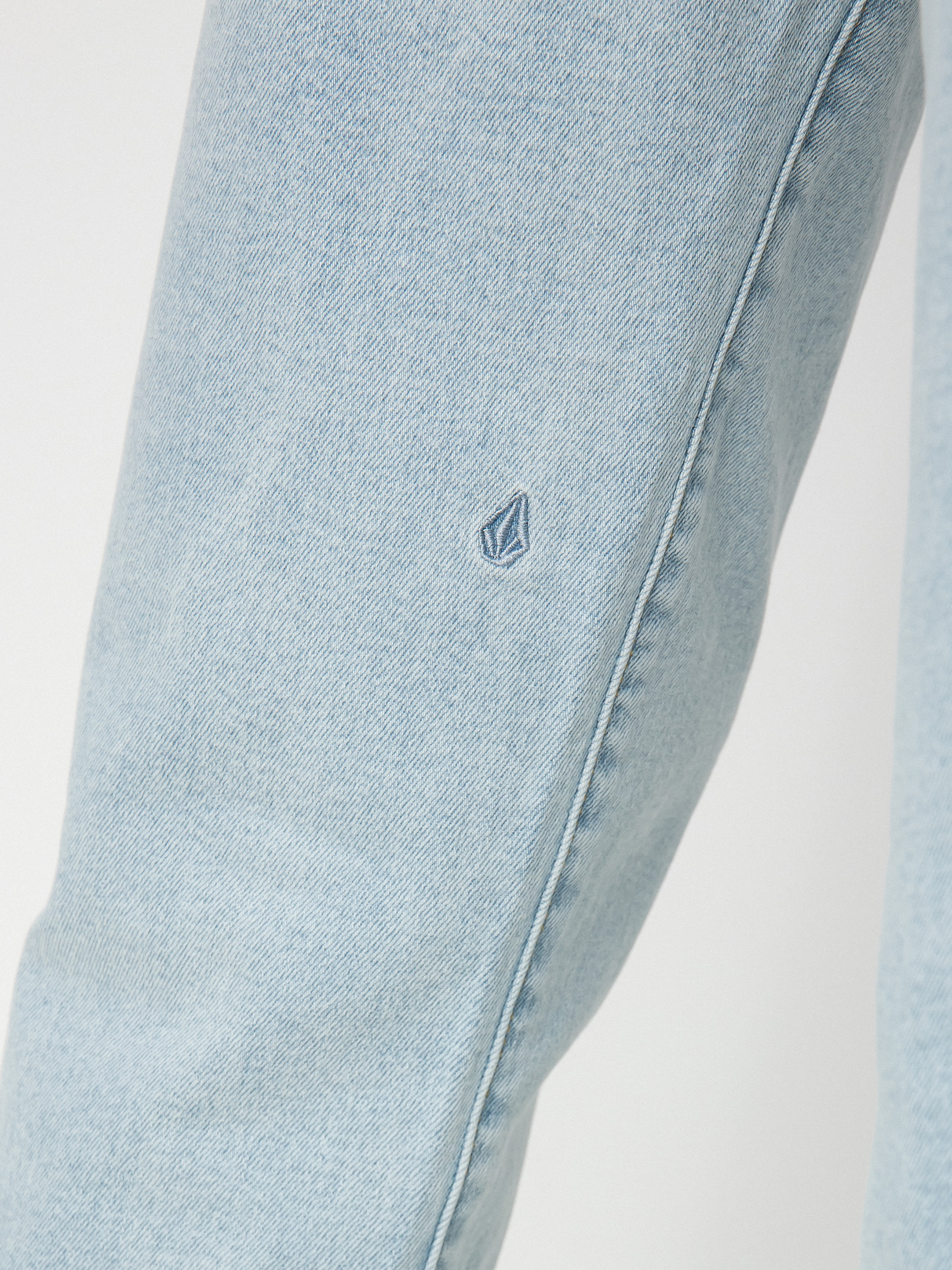 Kalhoty Volcom Stn Step Hirise Wmn (thrifter blue light)