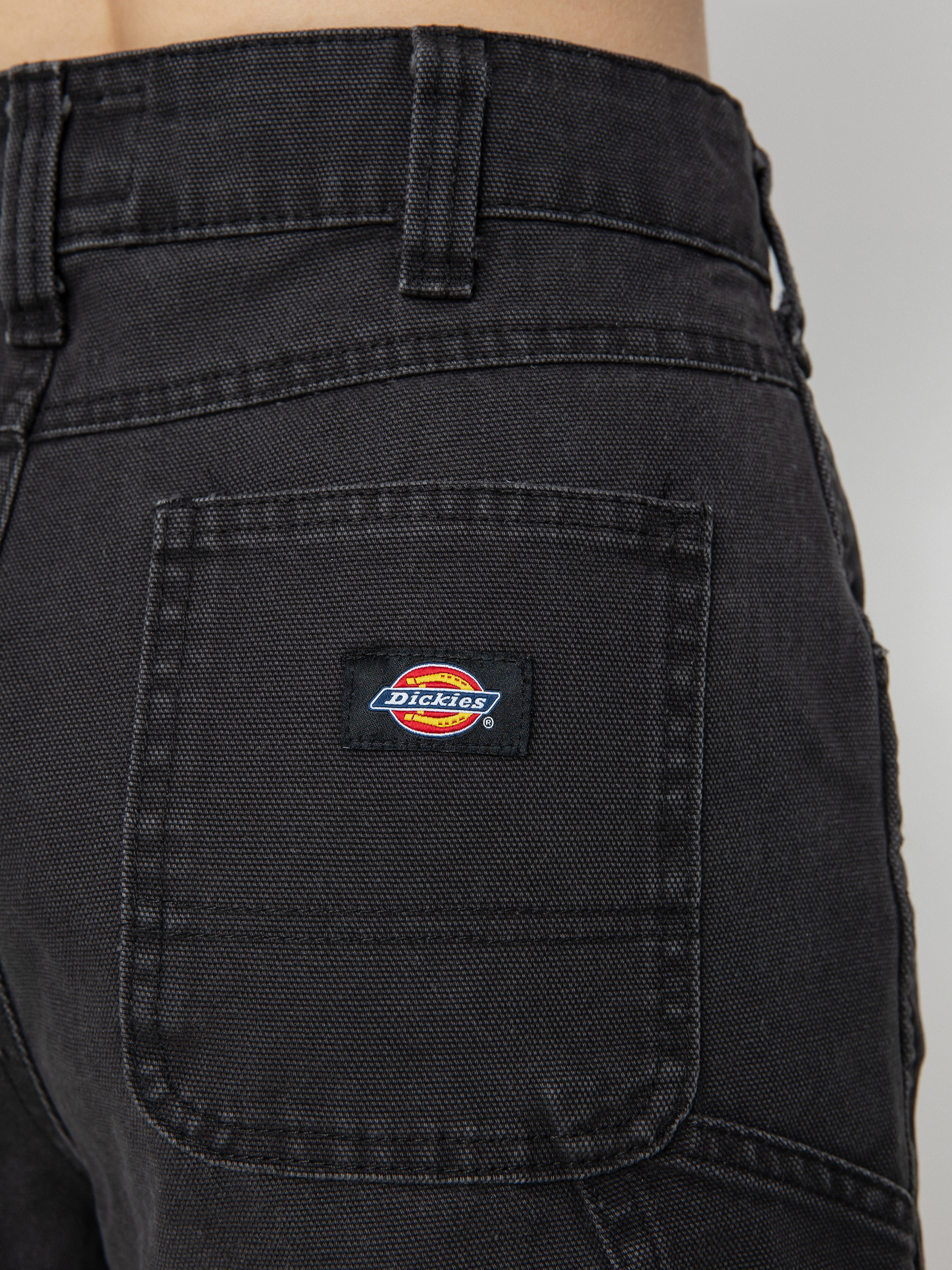 Kraťasy Dickies Duck Canvas Carpenter Wmn (stone washed black)