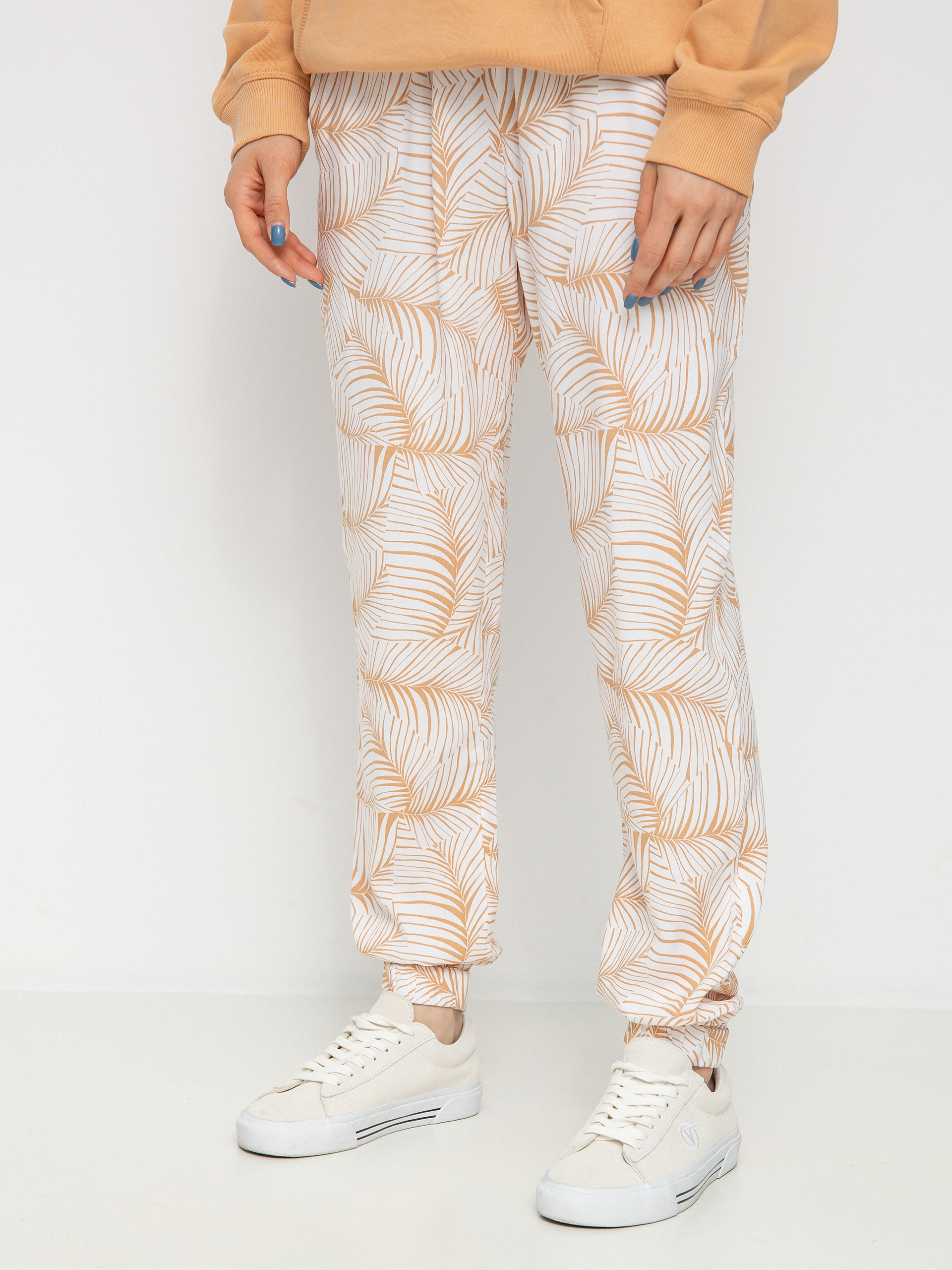 Kalhoty Roxy Pt Easy Peasy Wmn (toast s palm tree)
