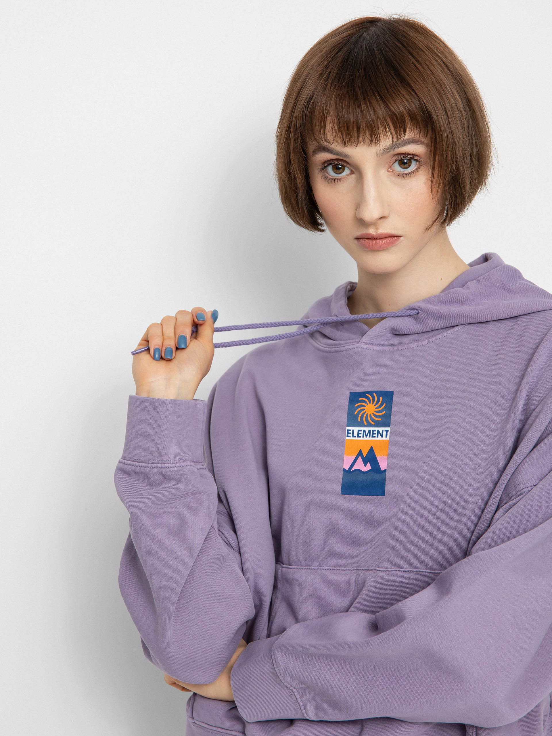 Mikina s kapucí Element Aquazen HD Wmn (daybreak)