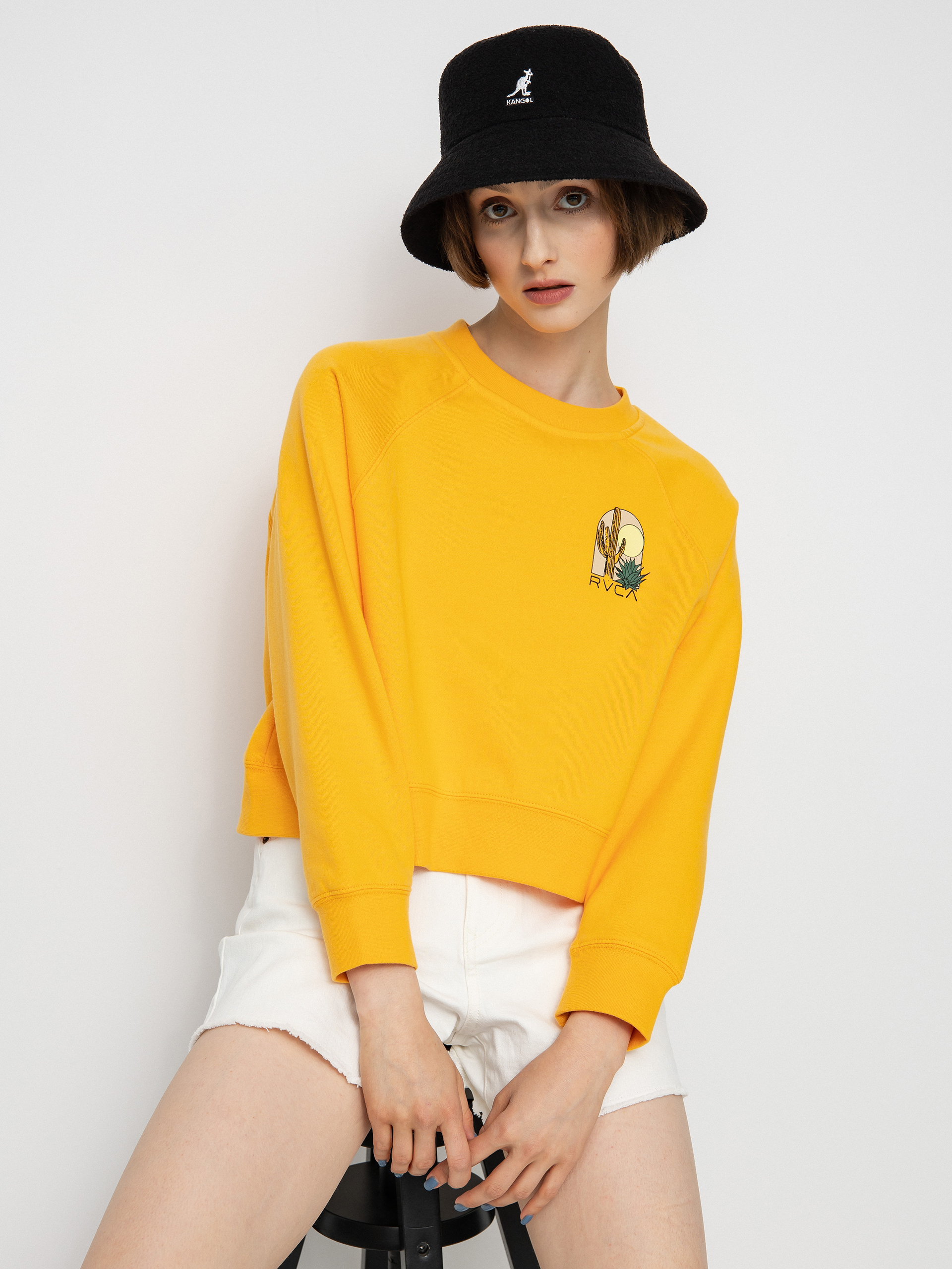 Mikina RVCA Oasis Wmn (marigold)