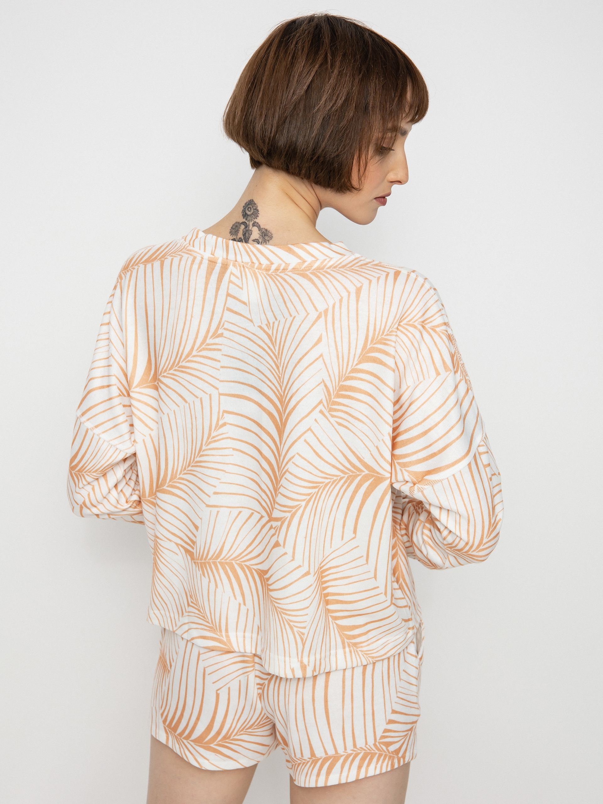 Mikina Roxy Current Mood Wmn (toast palm tree dreams)