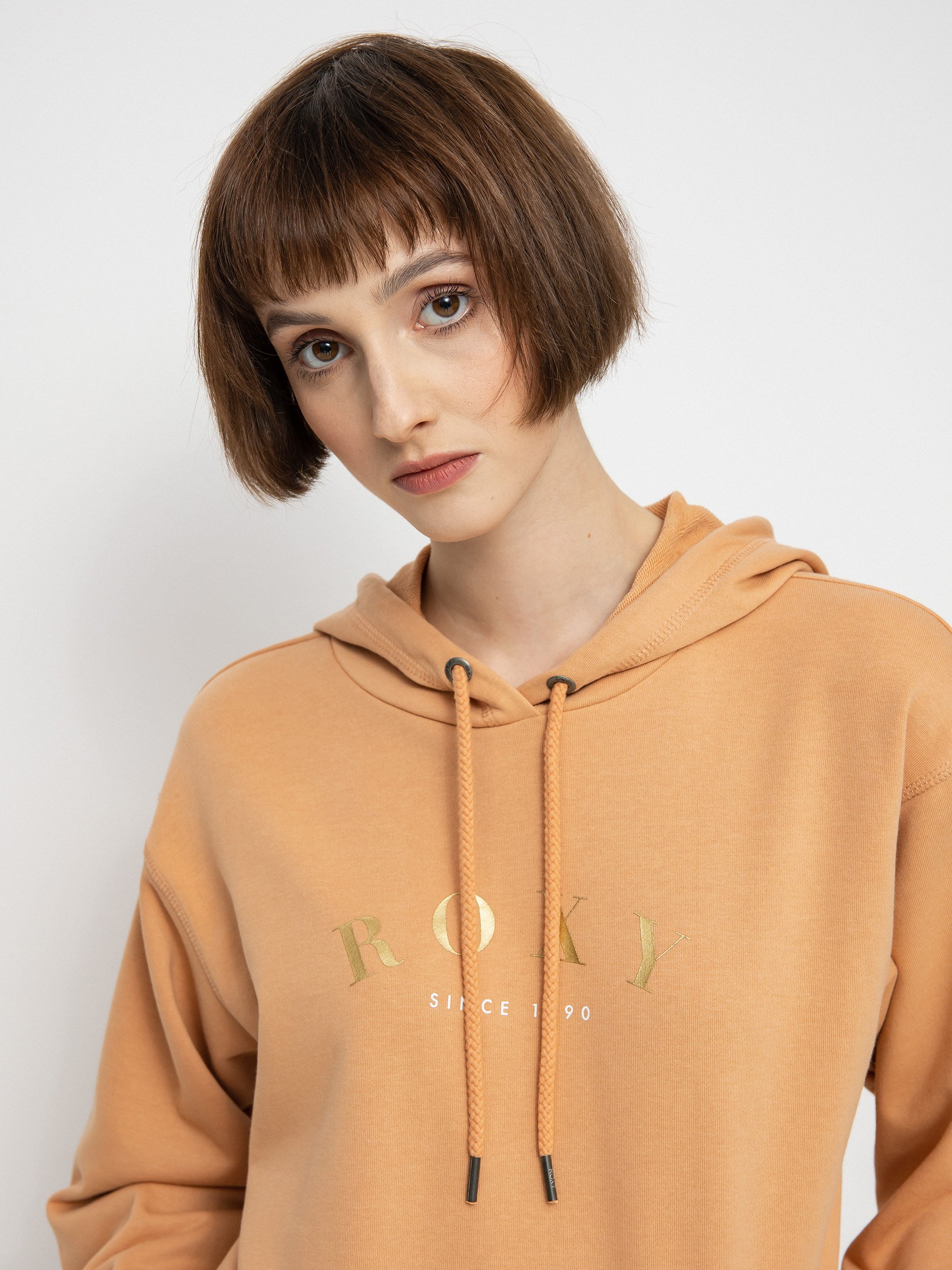 Mikina s kapucí Roxy Surf Stoked HD Wmn (toast)