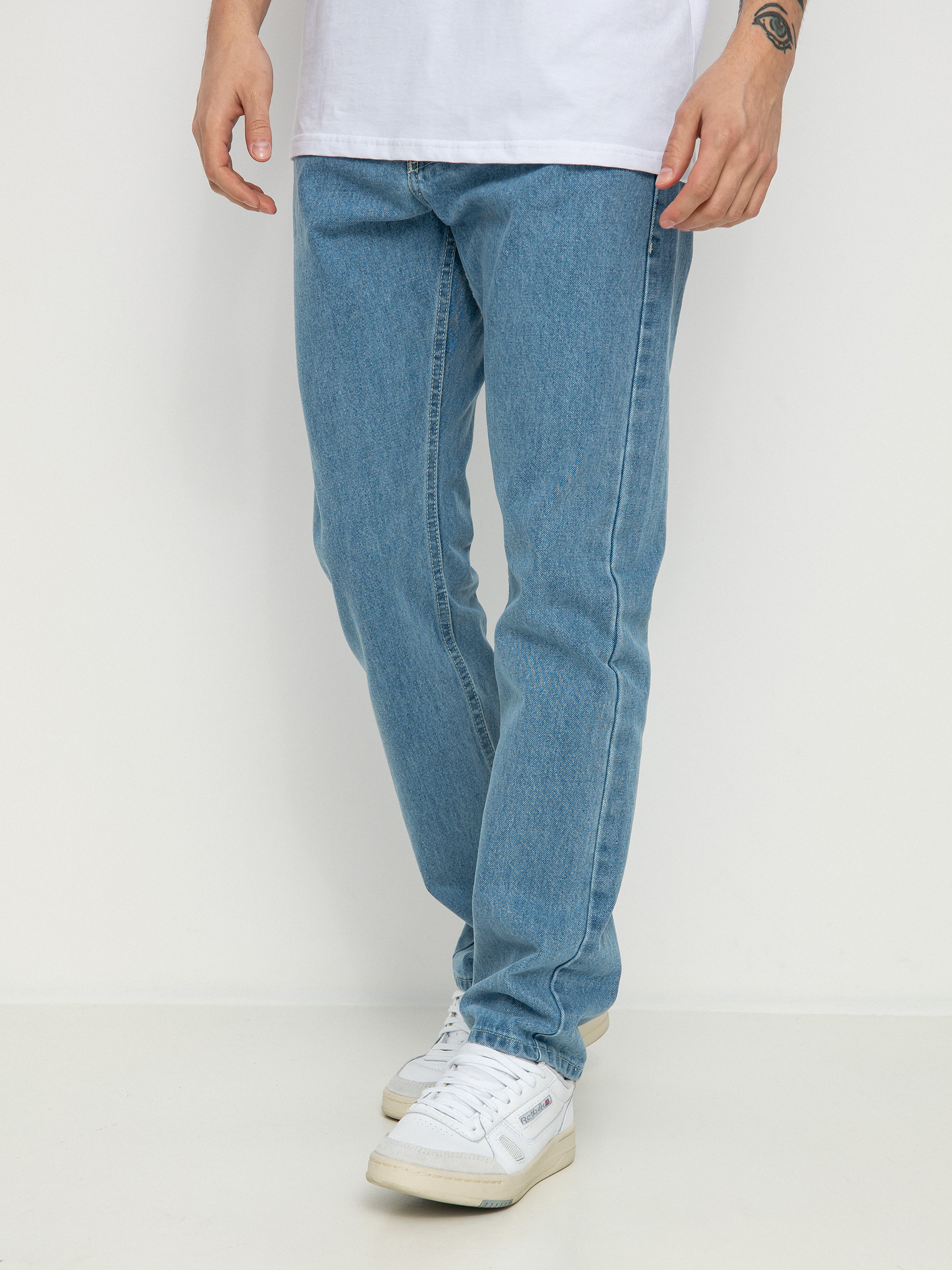 Kalhoty MassDnm Base Jeans Regular Fit (light blue)