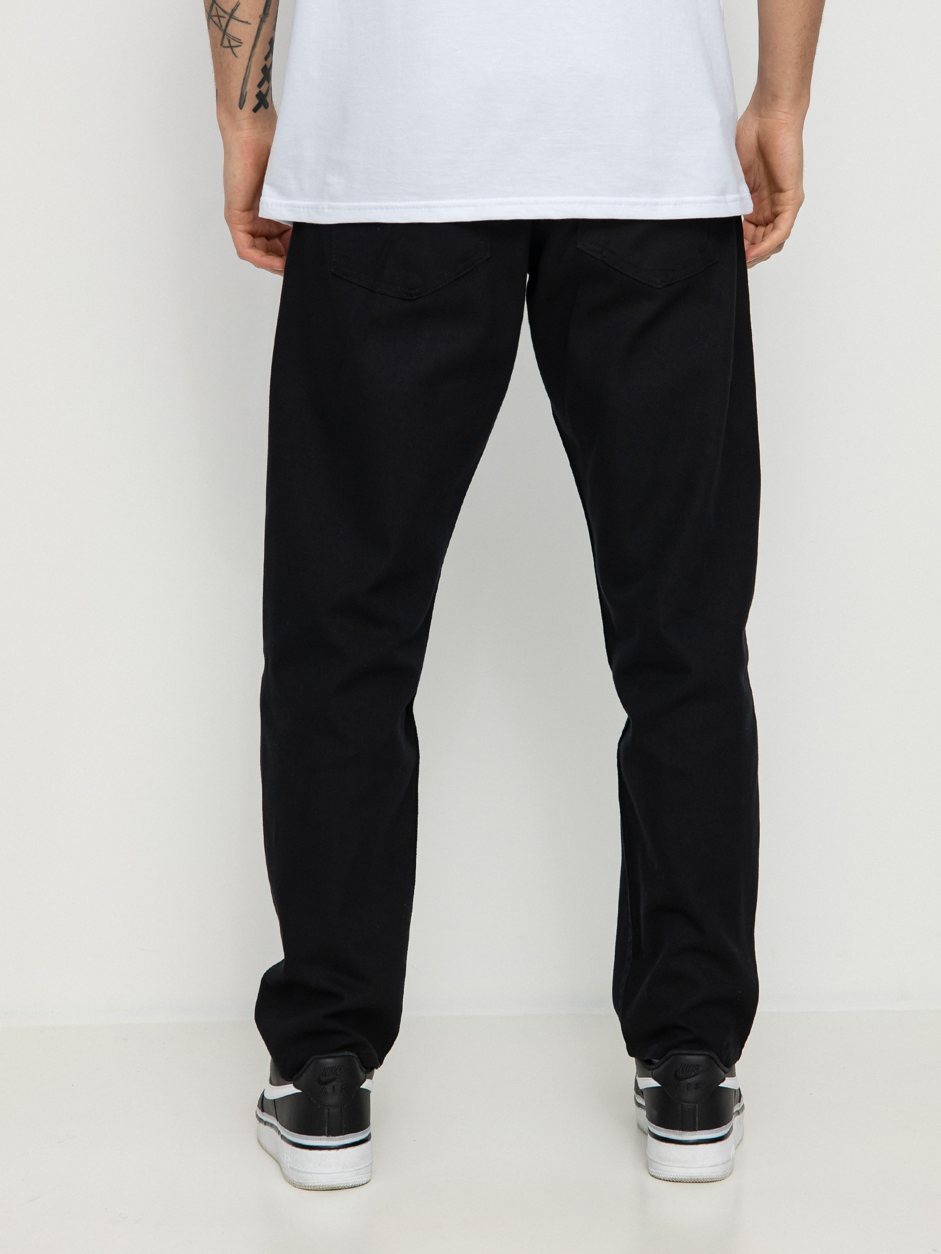 Kalhoty MassDnm Slang Baggy Fit (black)