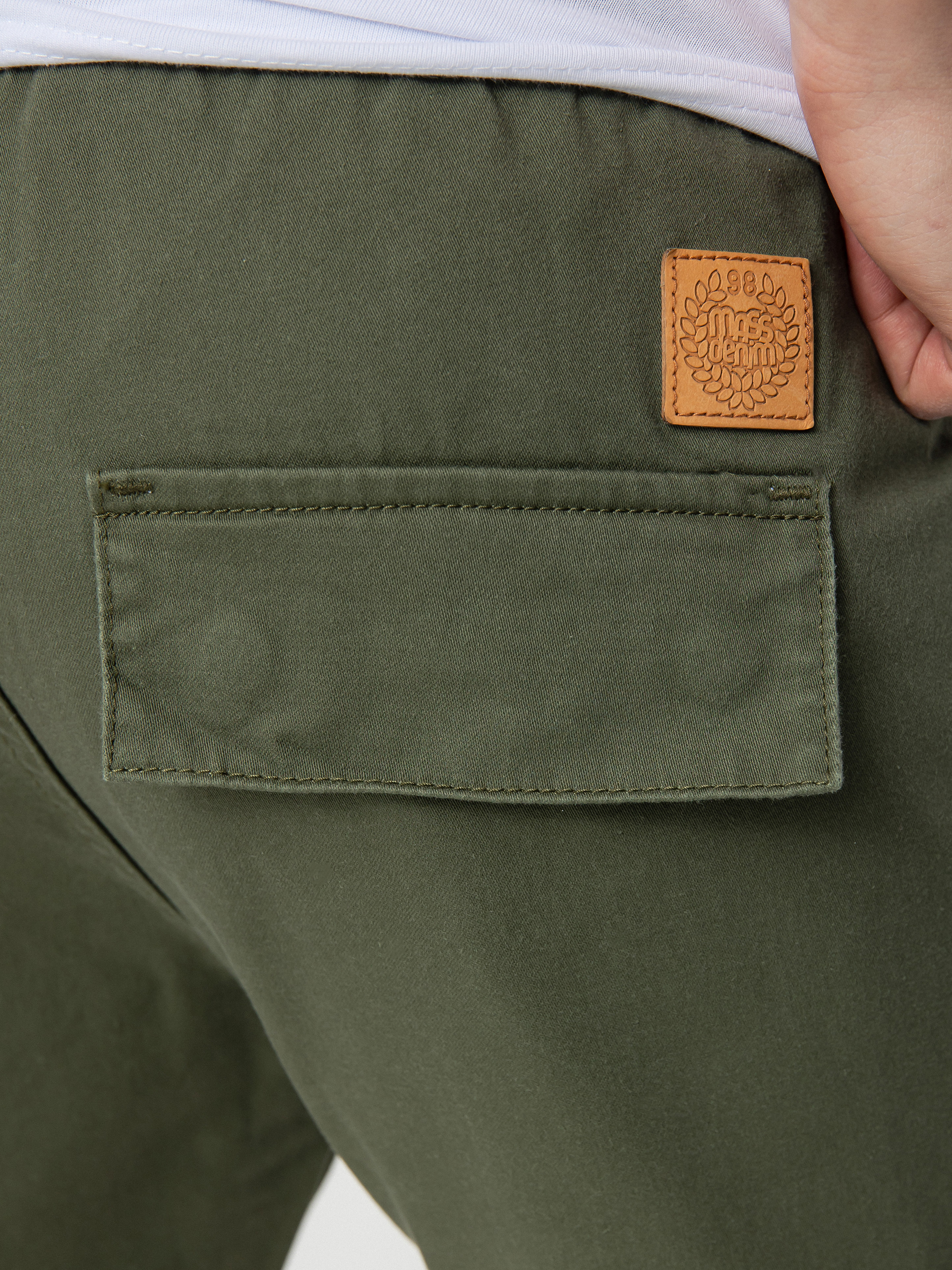 Kalhoty MassDnm Cargo Joggers Sneaker Fit (olive)