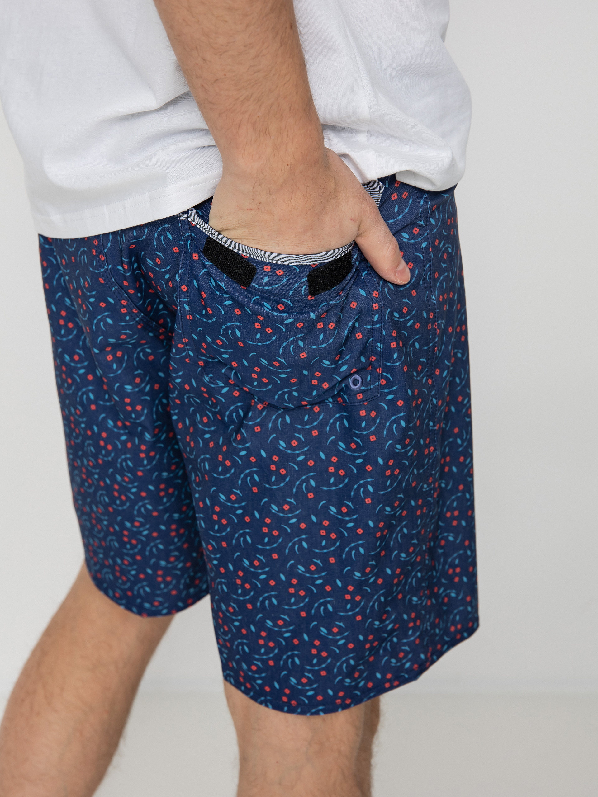 Plážové kraťasy Volcom Fuse Stoney 18 (blueprint)