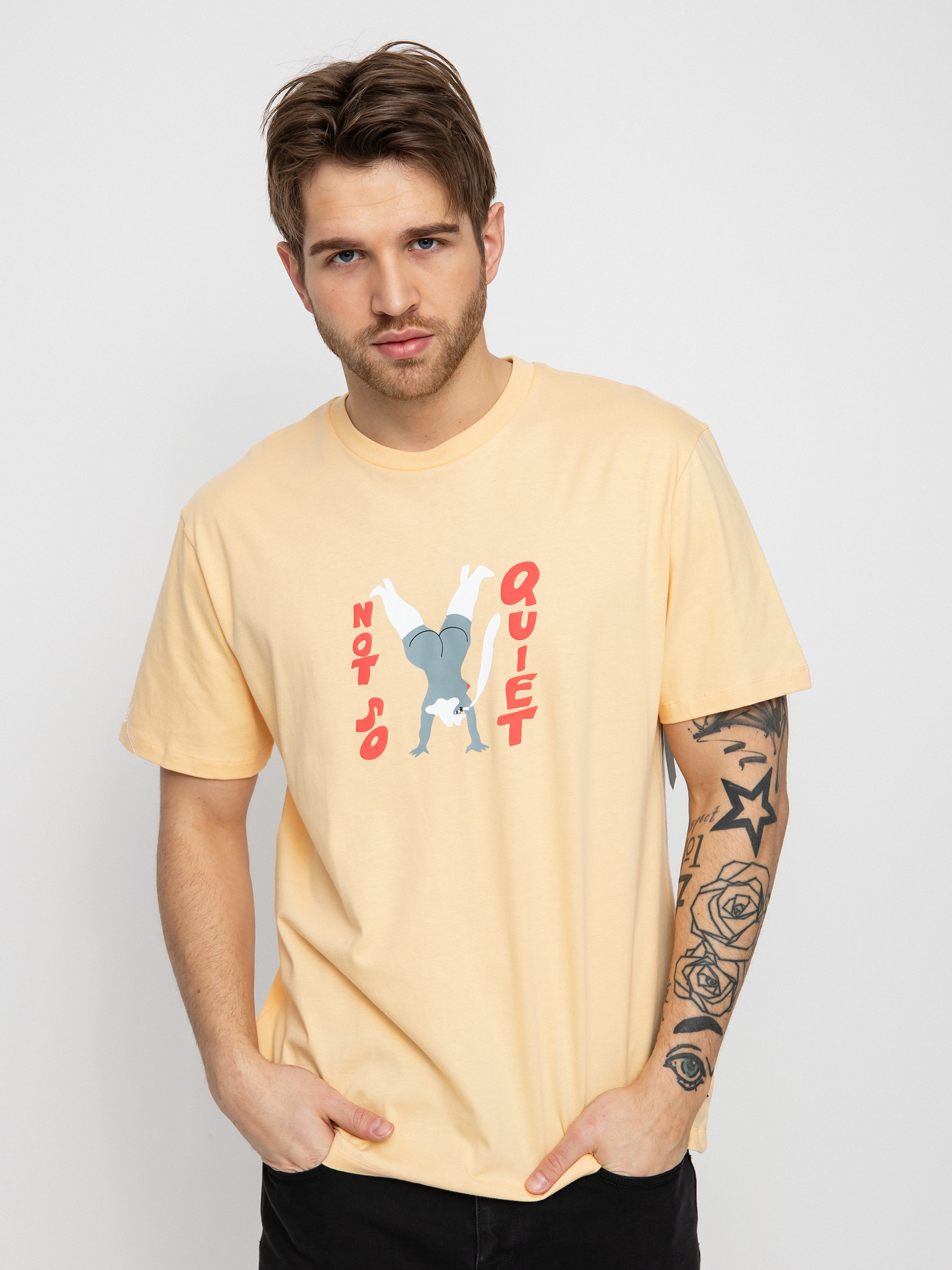 Tričko Volcom Egle Zvirblyte (cream blush)