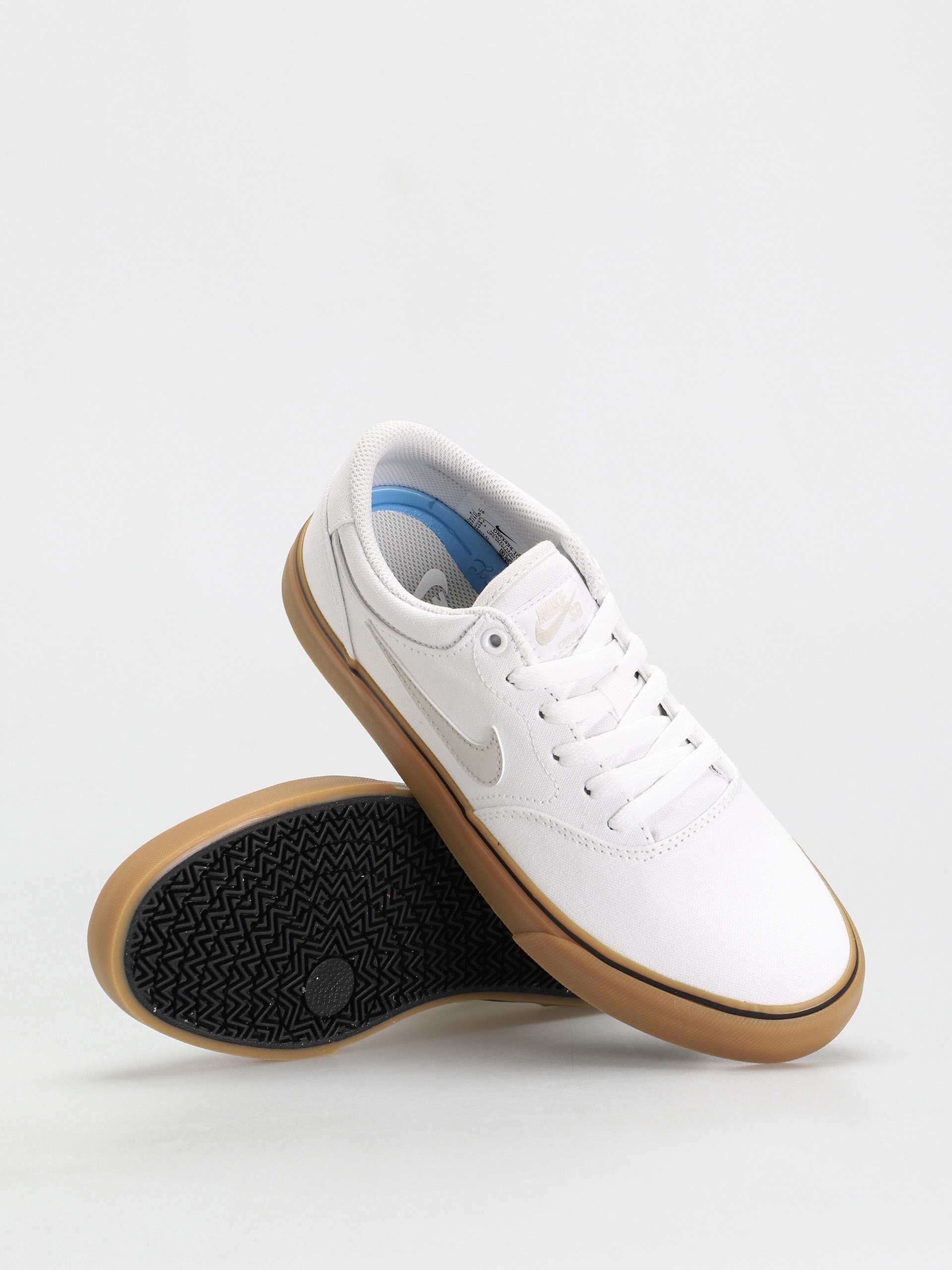Boty Nike SB Chron 2 Canvas (white/light bone white gum light brown)