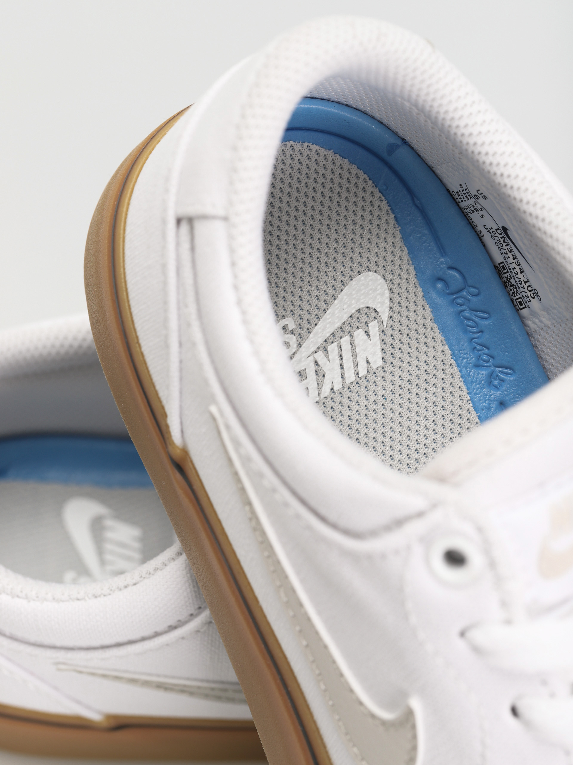 Boty Nike SB Chron 2 Canvas (white/light bone white gum light brown)