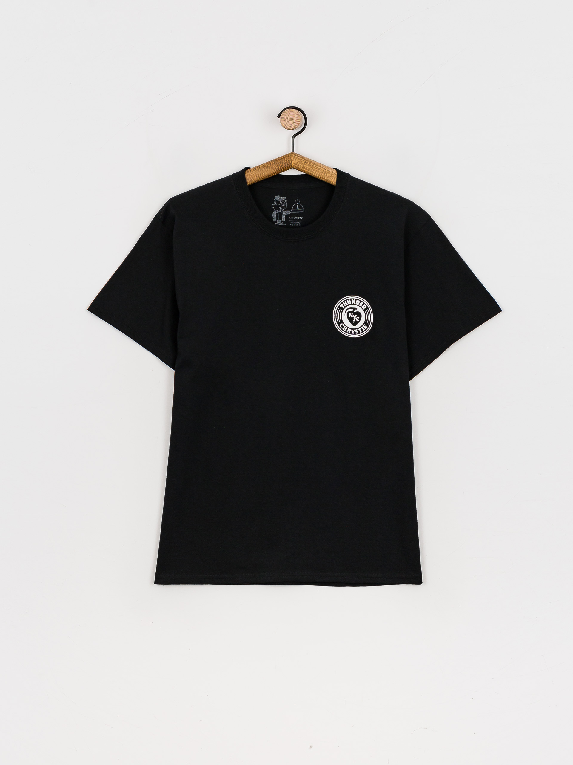 Tričko Thunder X Chrystie Circle Logo (black)