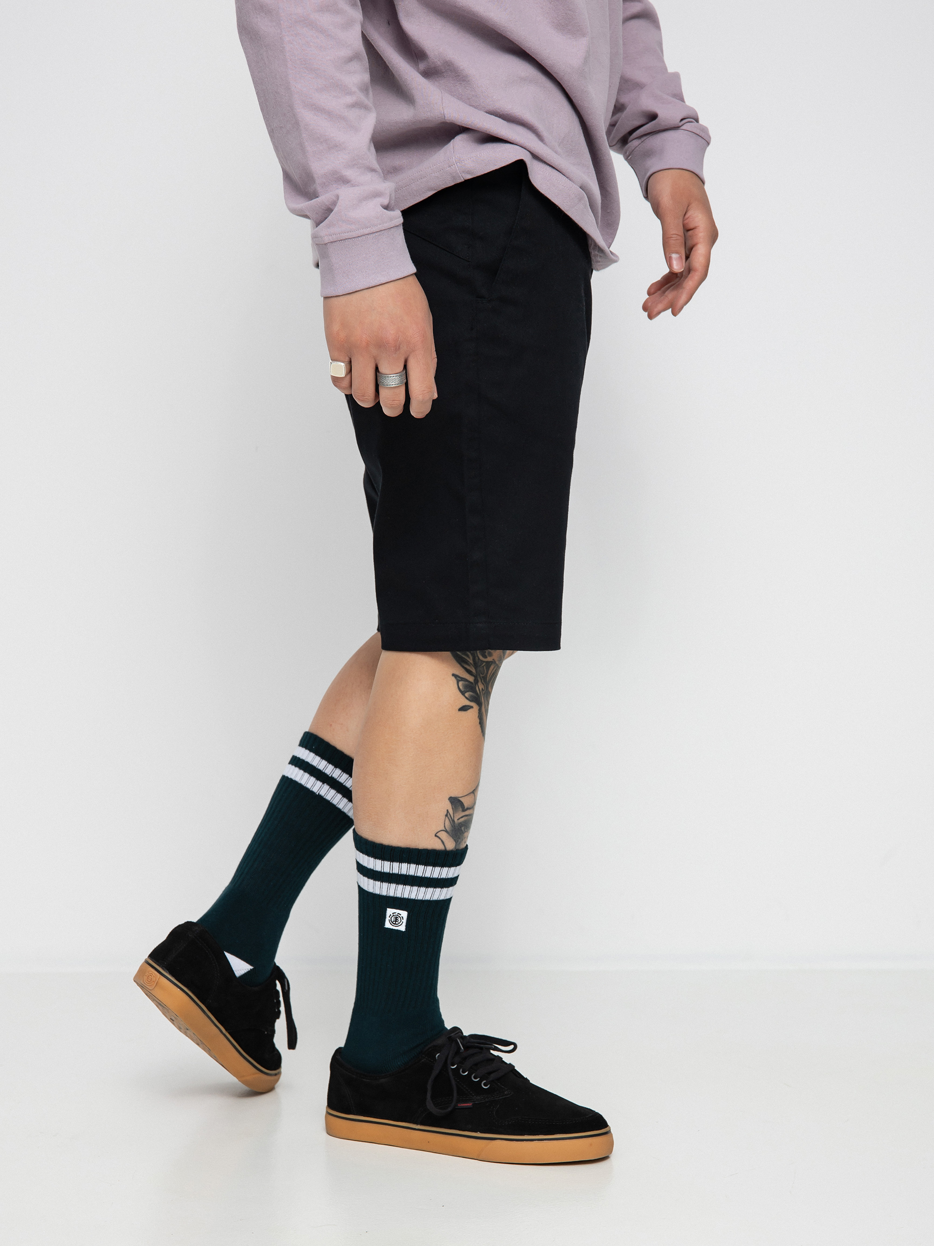 Kraťasy Volcom Frckn Mdn Strch 21 (black)