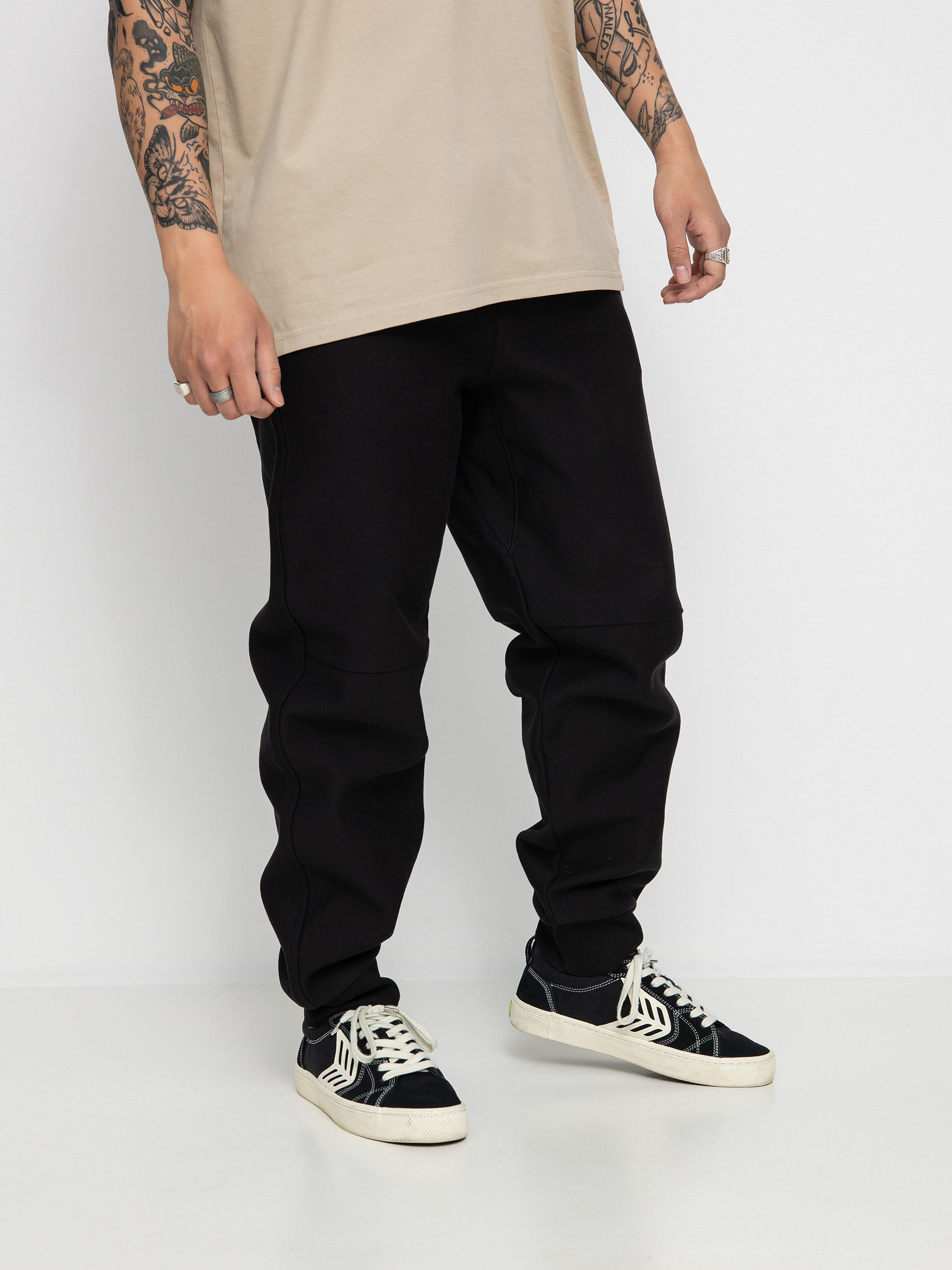 Kalhoty Carhartt WIP American Script Jogging (black)