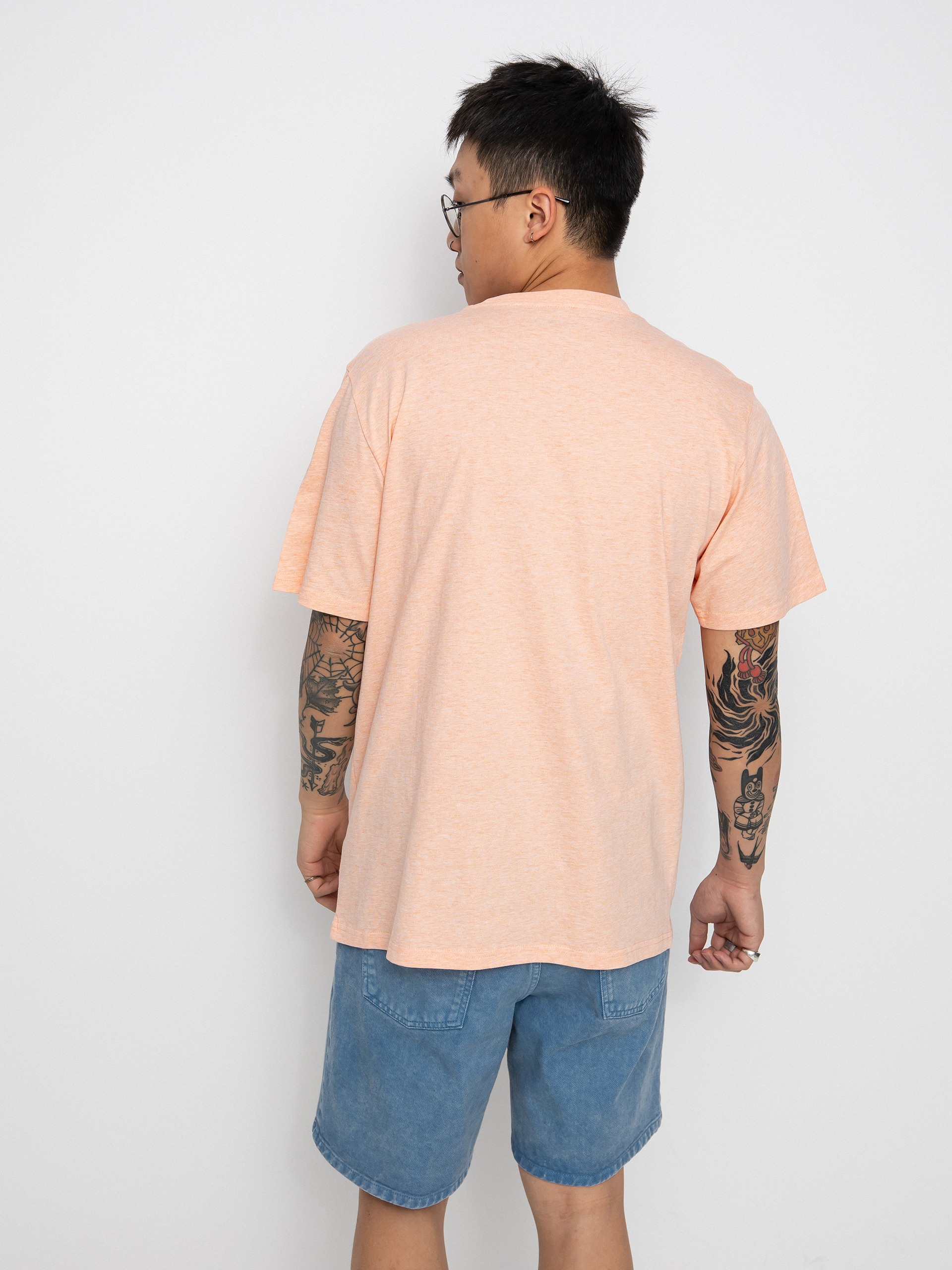 Tričko Carhartt WIP Pocket (grapefruit heather)