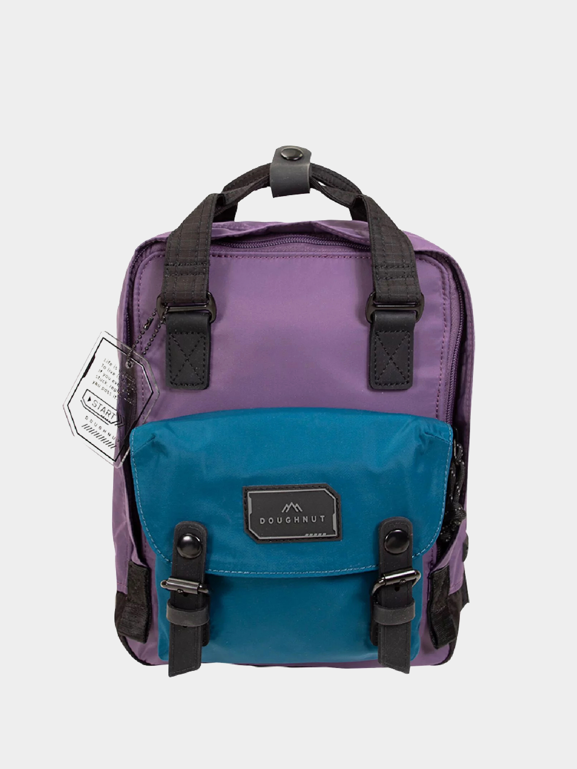 Batoh Doughnut Macaroon Gamescape Series (purple pansy x dark teal)