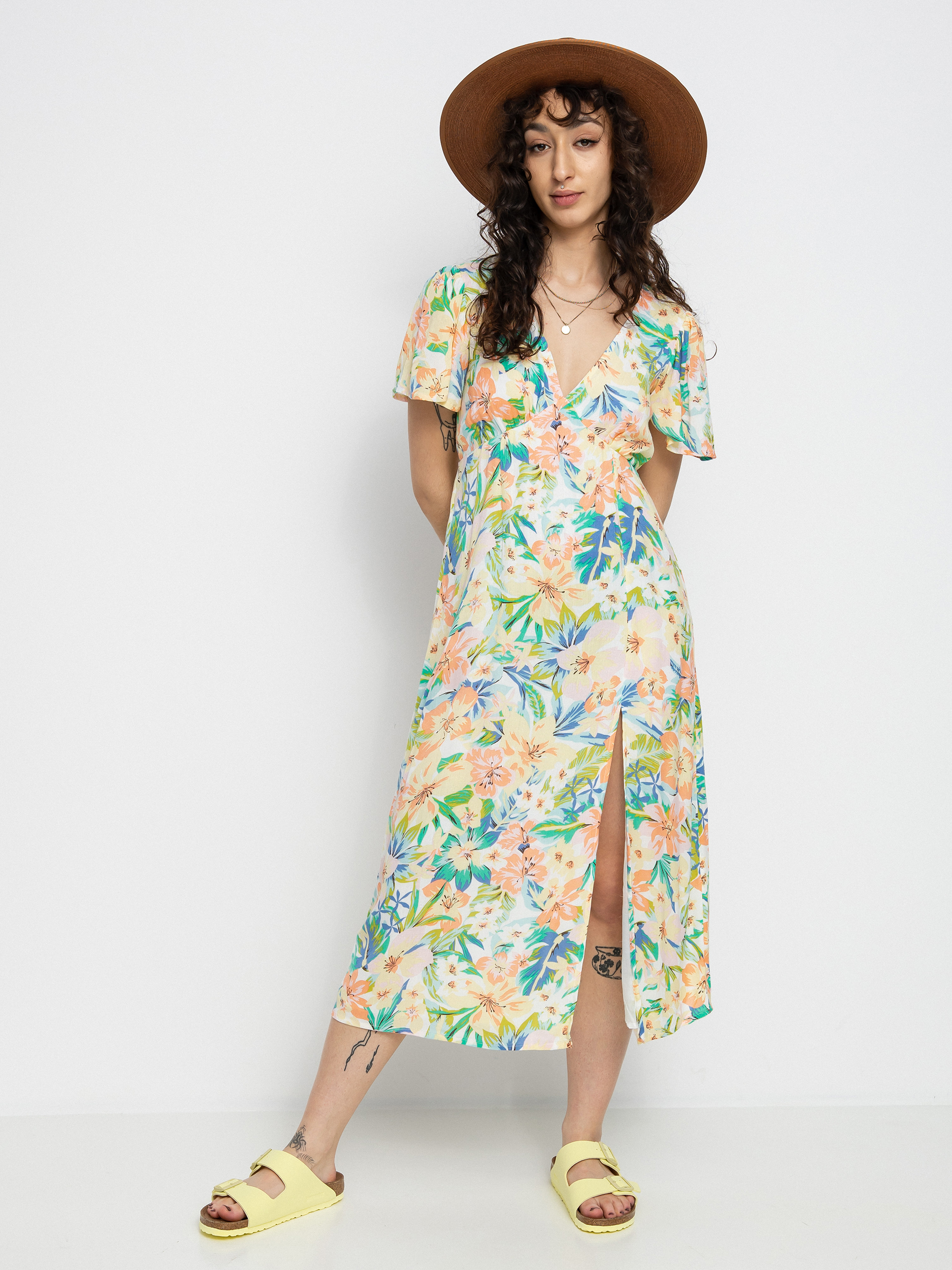 Šaty  Billabong Jet Set Wmn (white multi)