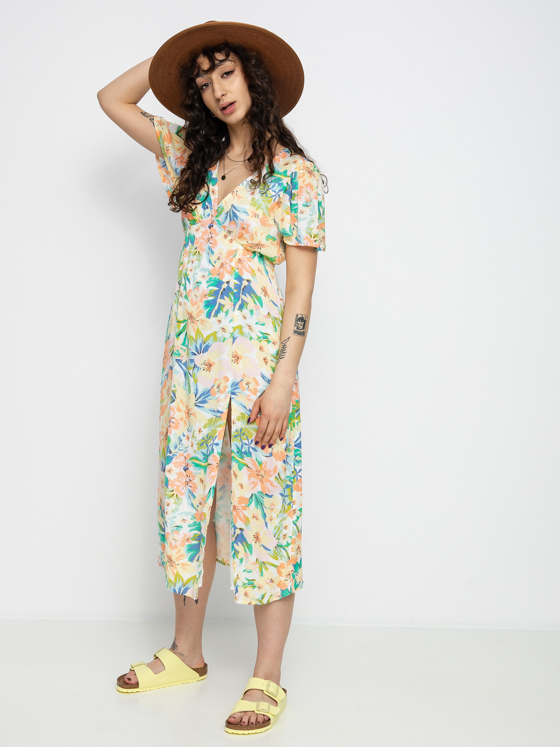 Šaty  Billabong Jet Set Wmn (white multi)