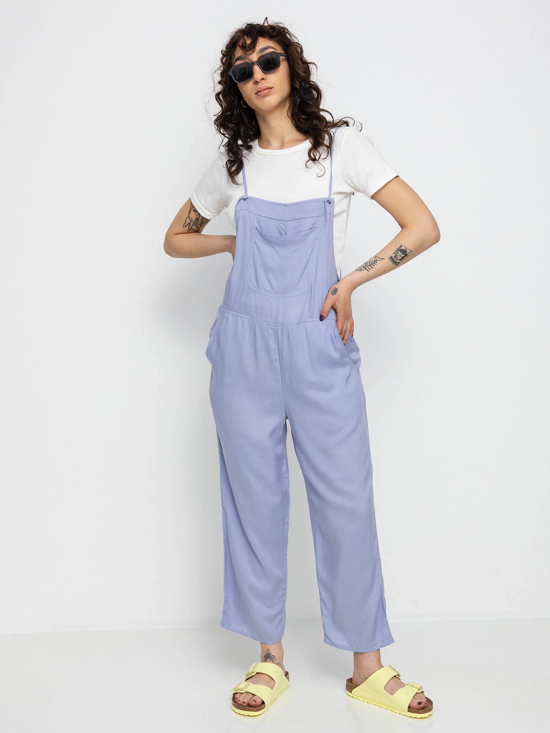 Šaty  RVCA Zula Jumper Wmn (grey purple)