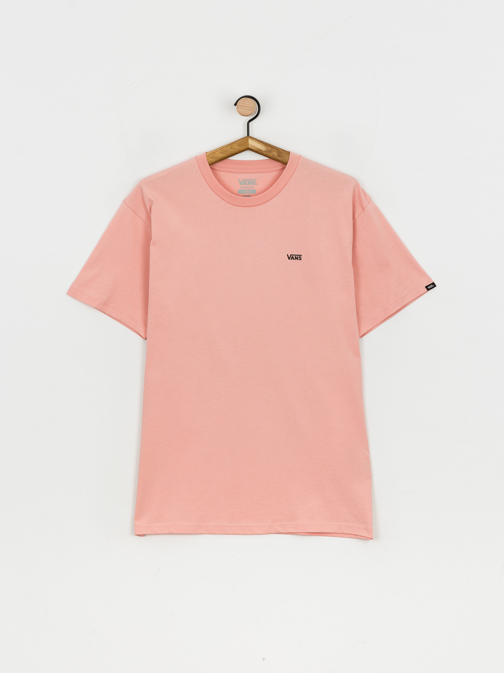 Tričko Vans Left Chest Logo (mellow rose/black)