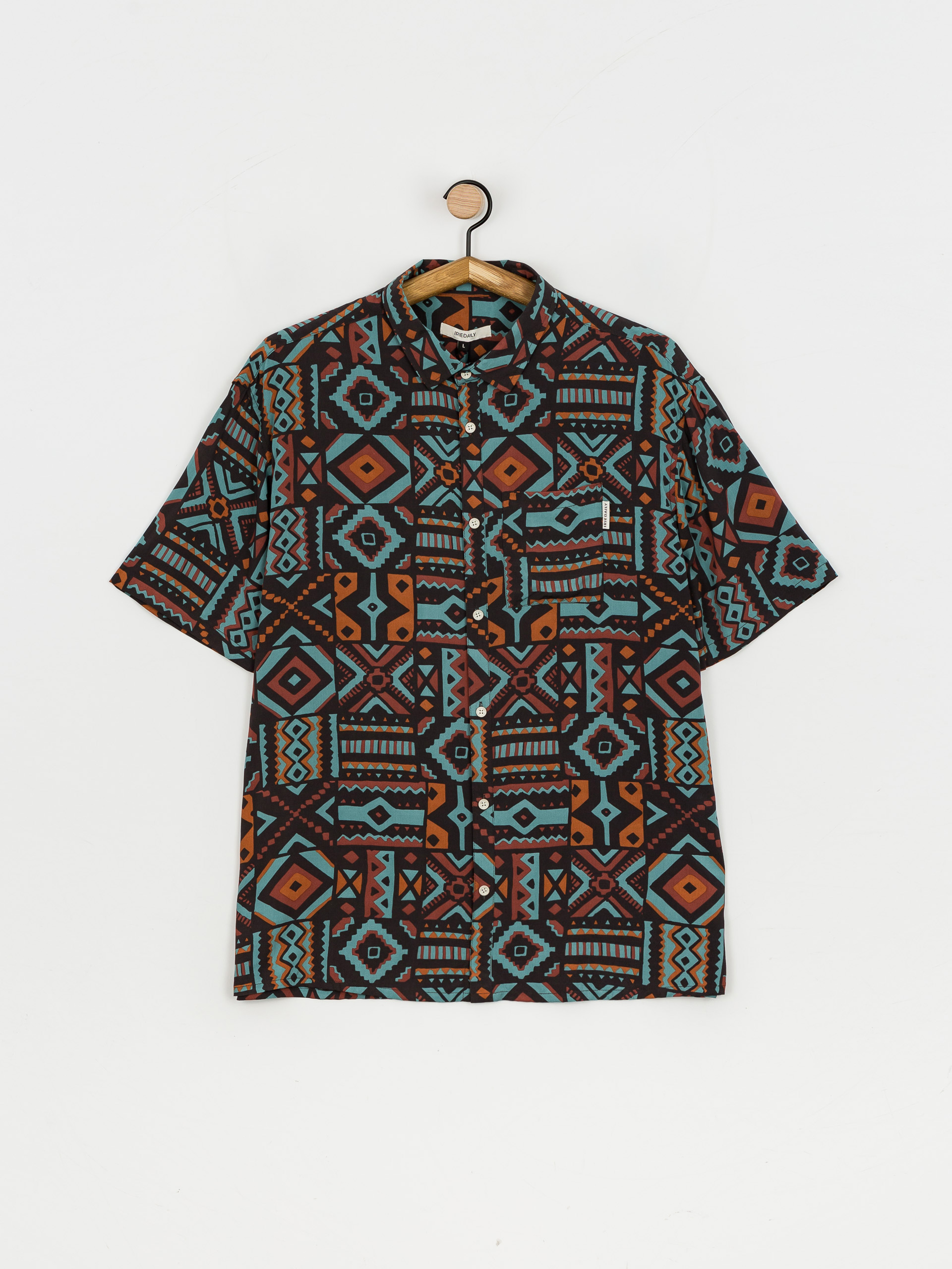 Košile Iriedaily Resort Ssl (anthracite)