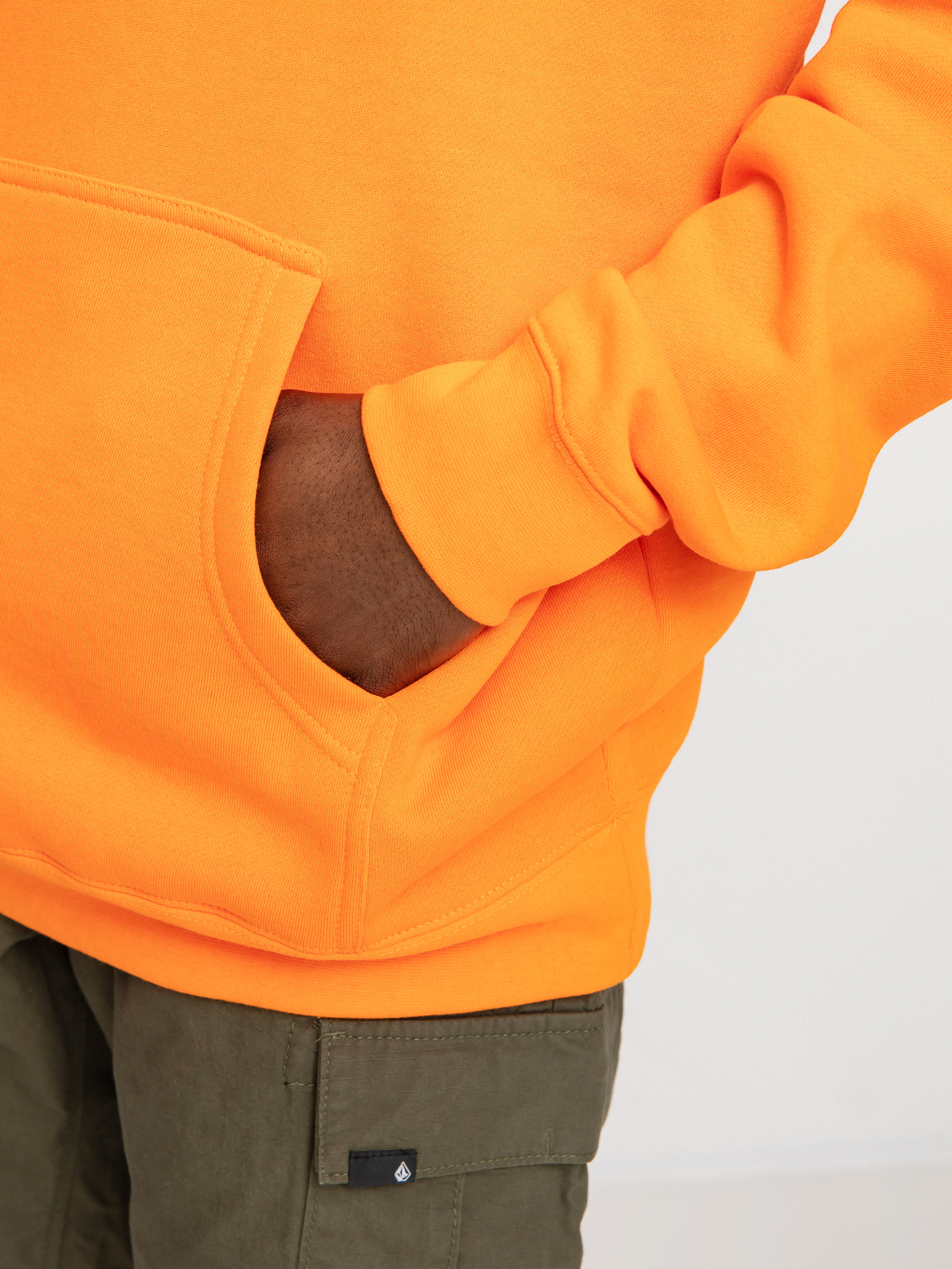 Mikina s kapucí Thunder X Chrystie Lightening Bolt Board (bright orange)