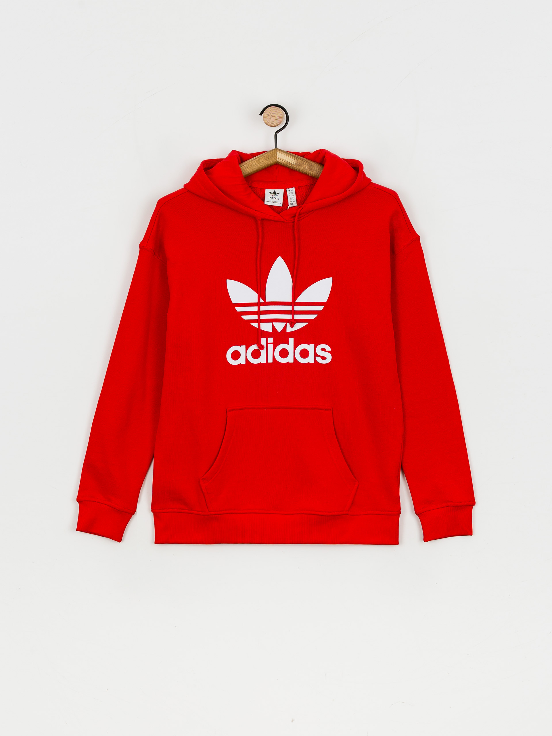 Mikina s kapucí adidas Originals Trf HD Wmn (vivid red)