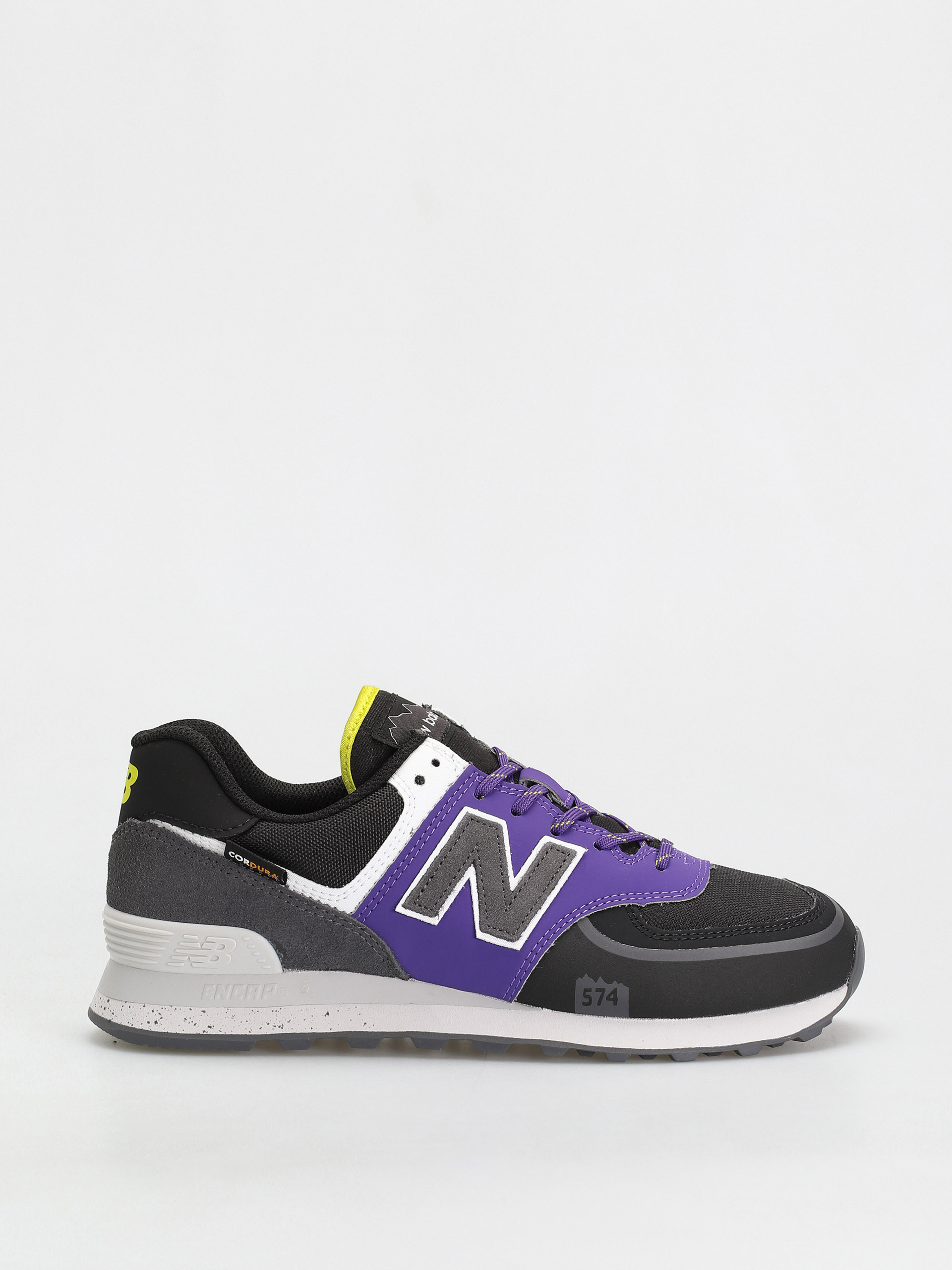 Boty New Balance 574 (black/purple)