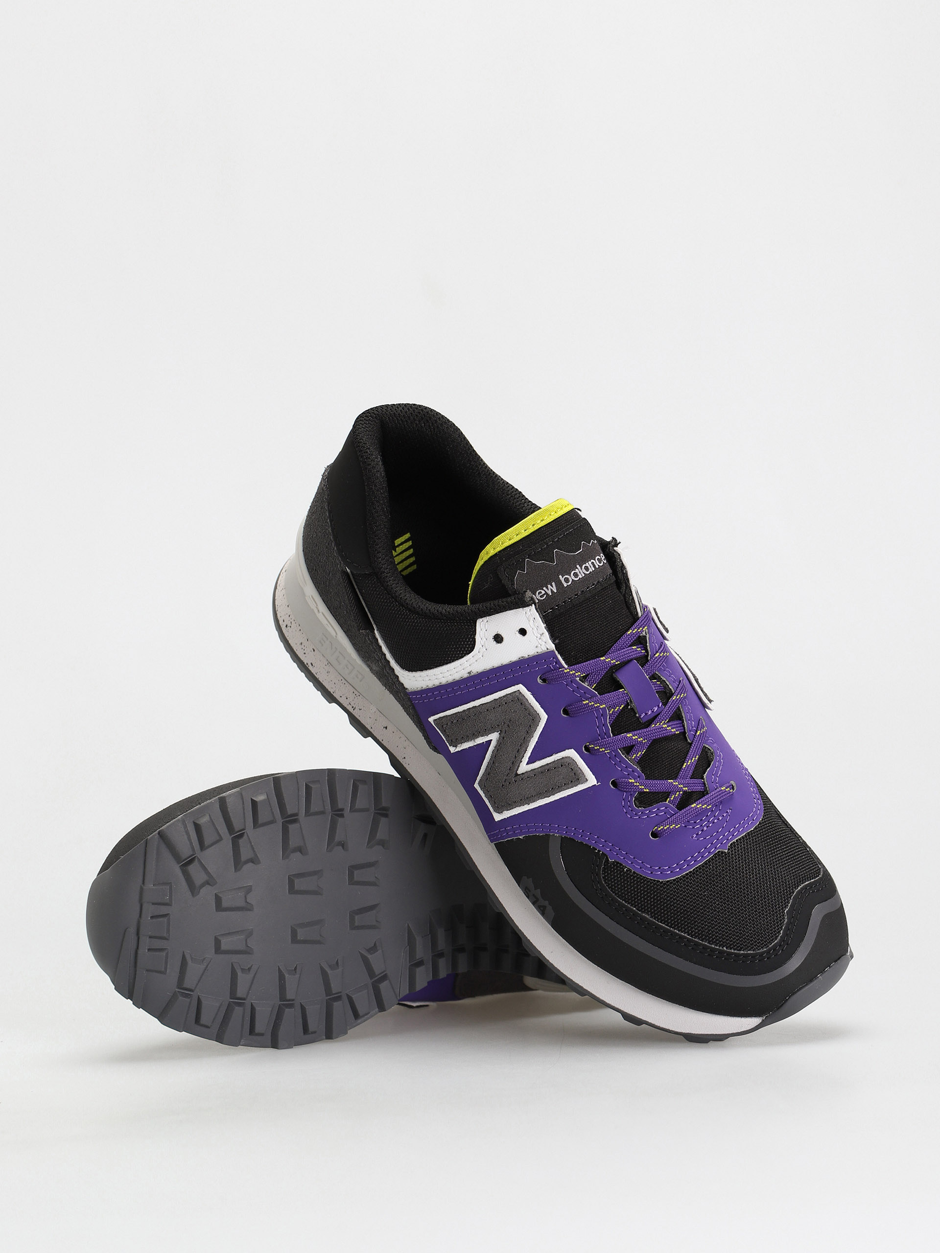 Boty New Balance 574 (black/purple)