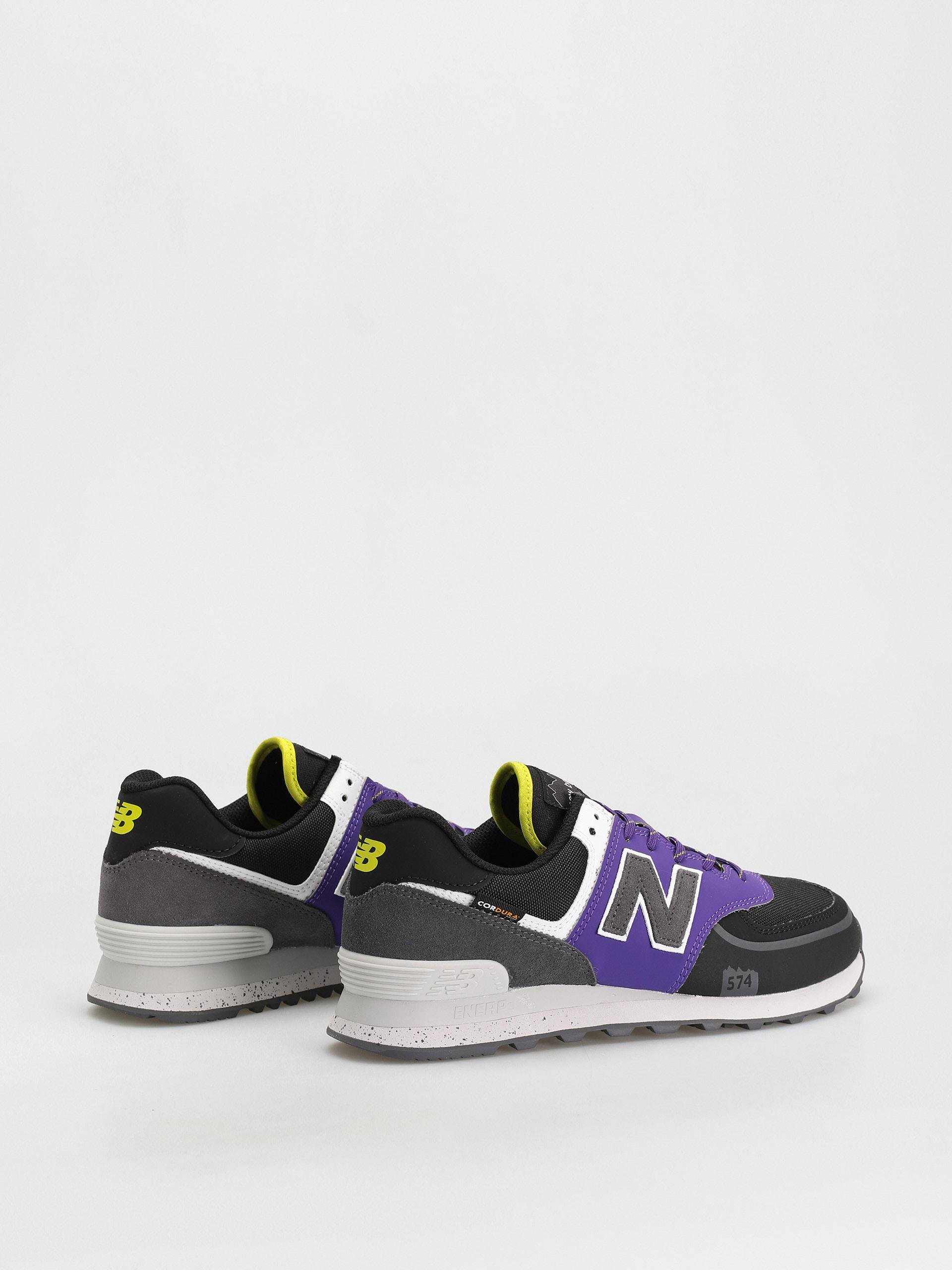Boty New Balance 574 (black/purple)