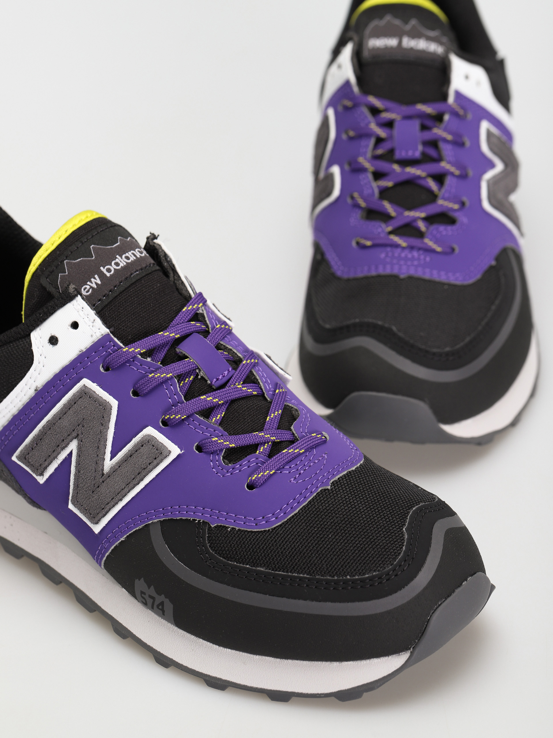 Boty New Balance 574 (black/purple)
