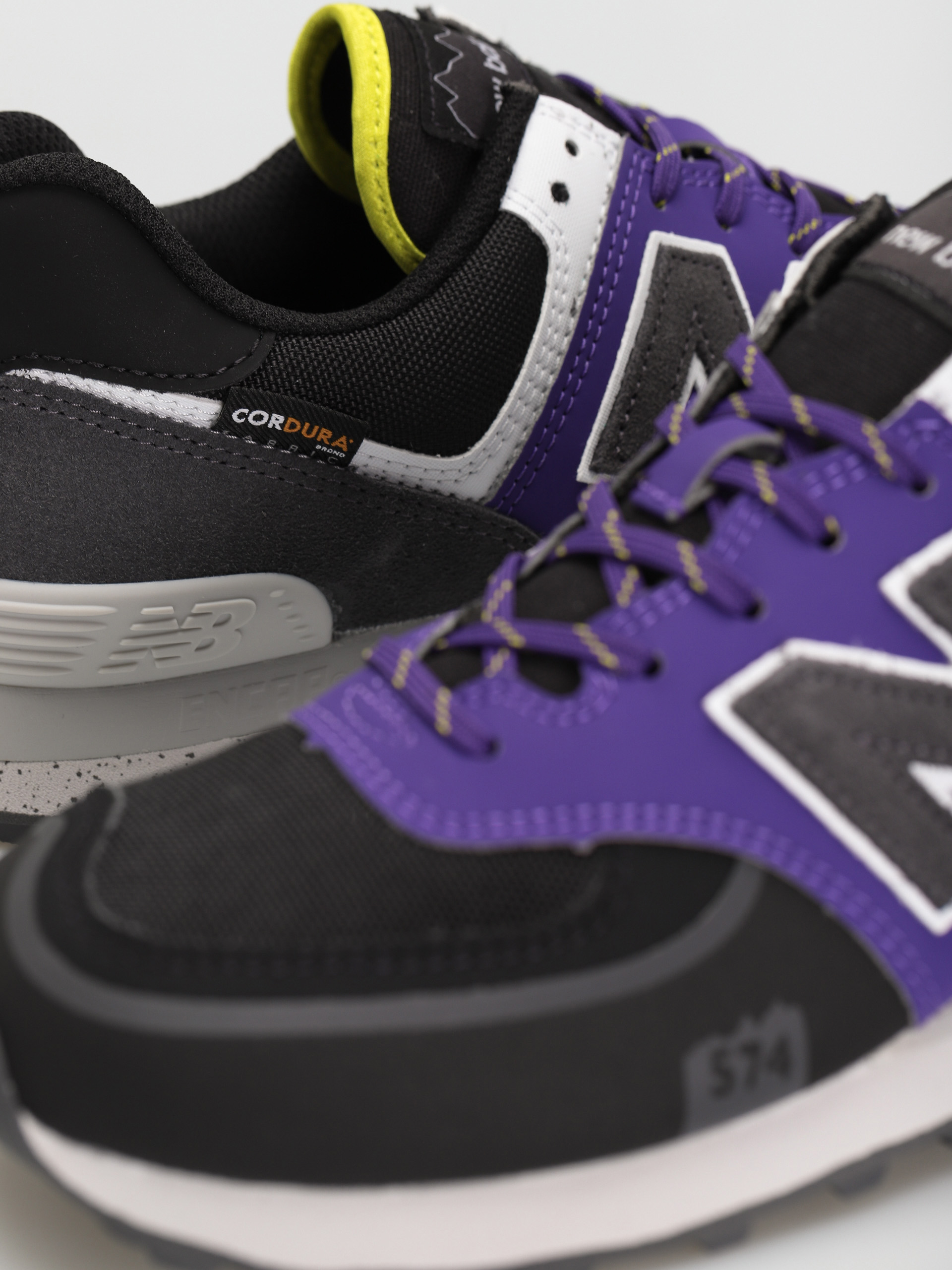 Boty New Balance 574 (black/purple)