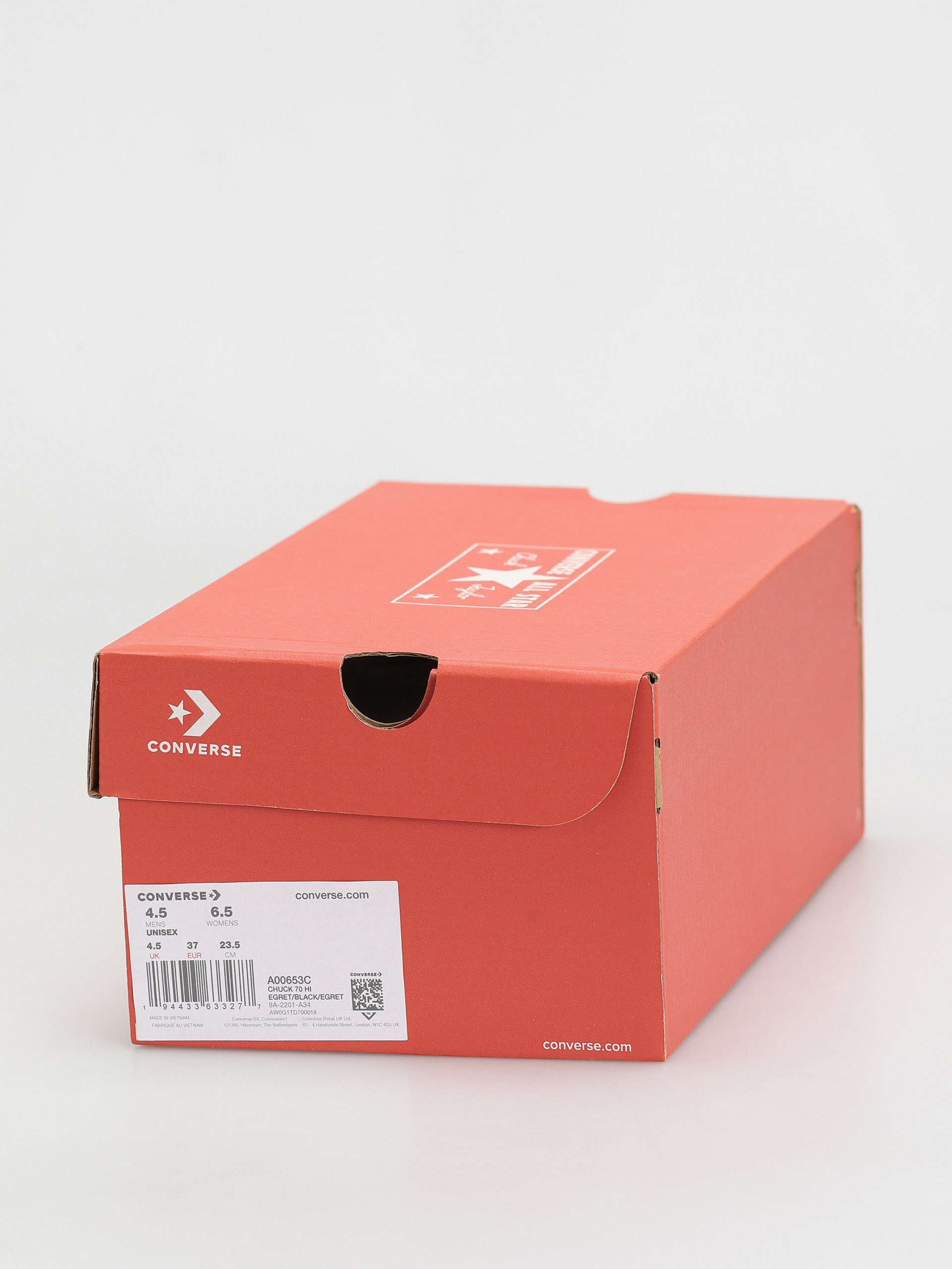 Tenisky Converse Chuck 70 Hi (egret/black/egret)