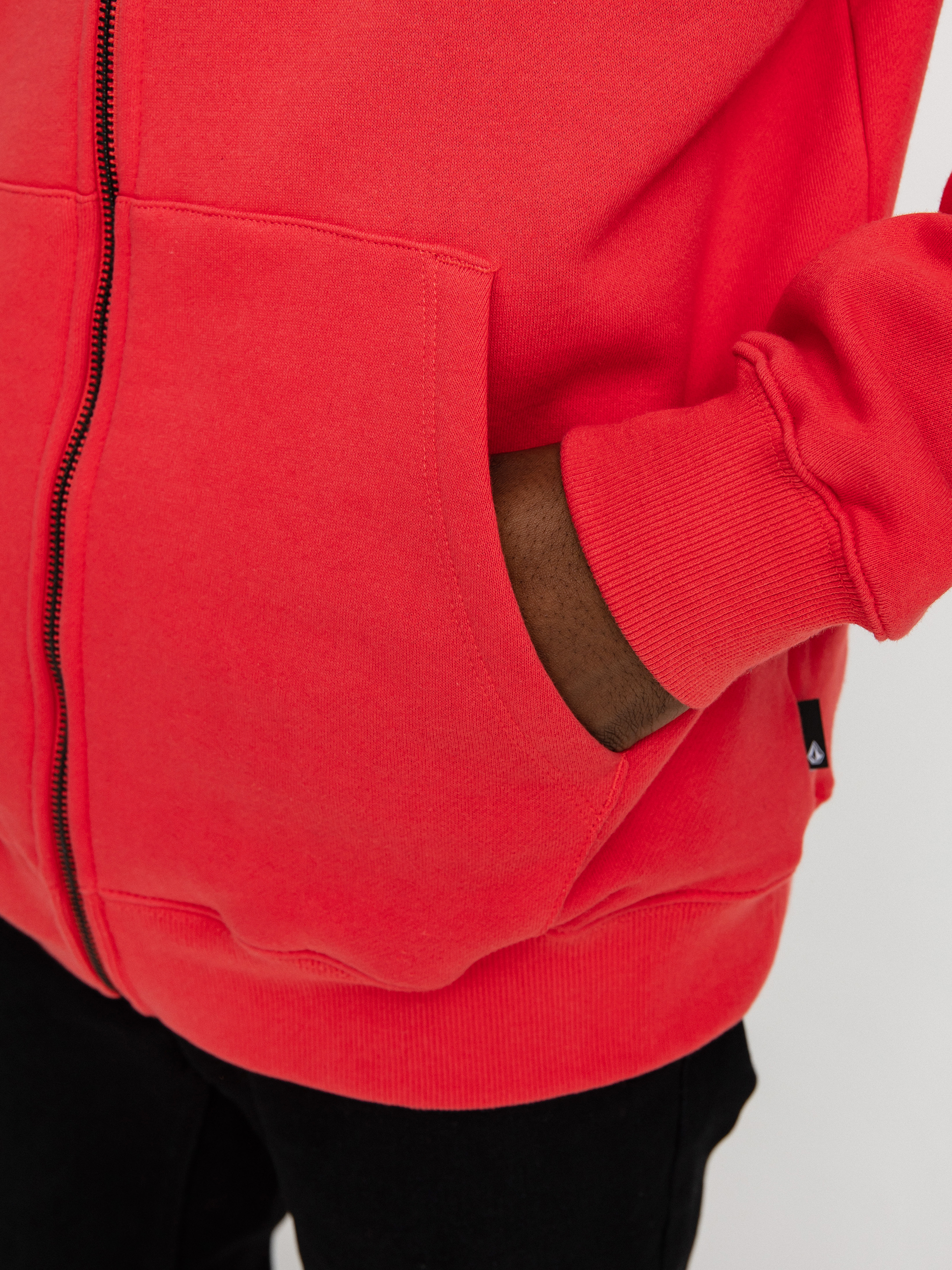 Mikina s kapucí Volcom Extends ZHD (cayenne)