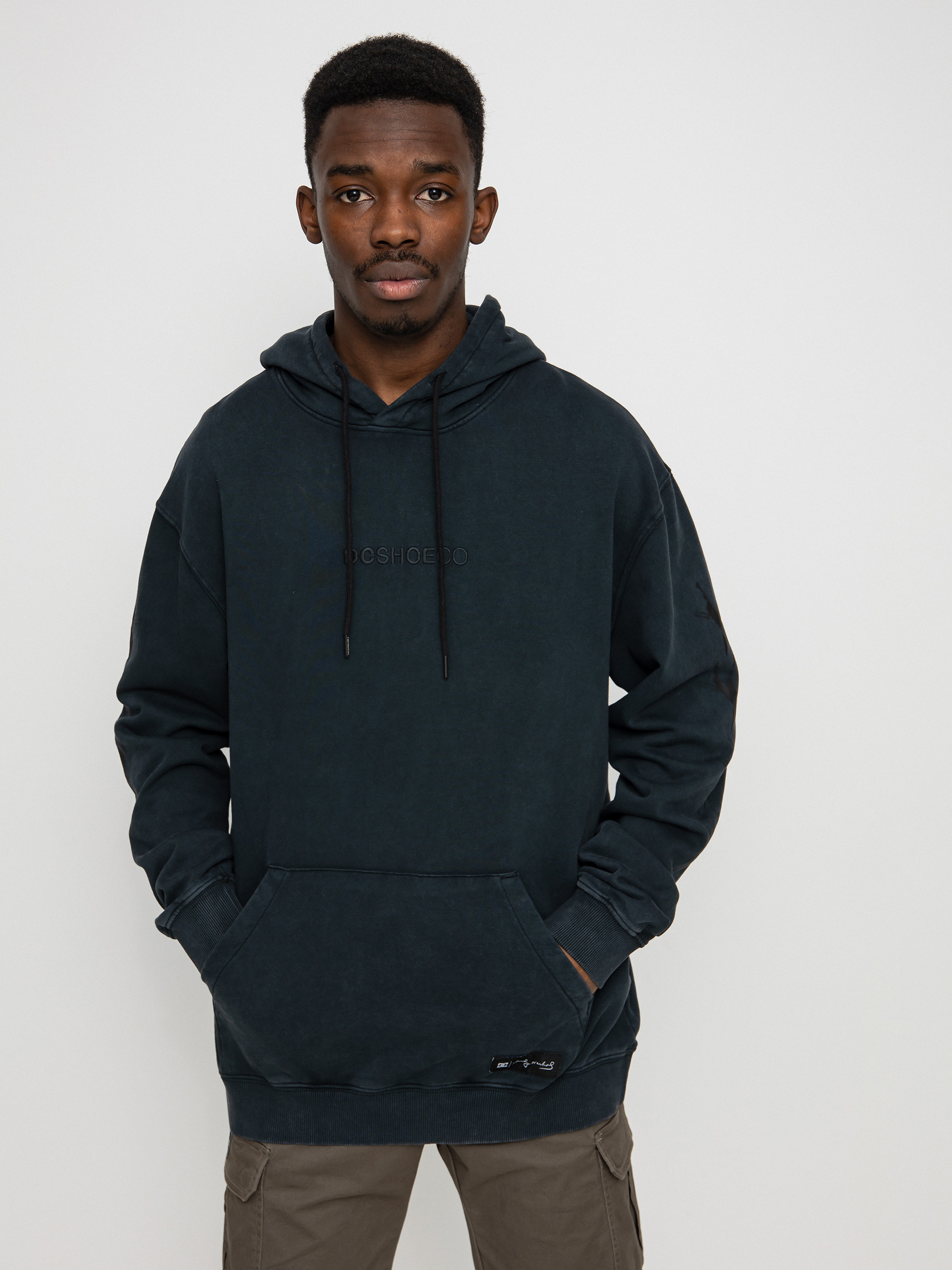 Mikina s kapucí DC X Andy Warhol Cow HD (black acid)