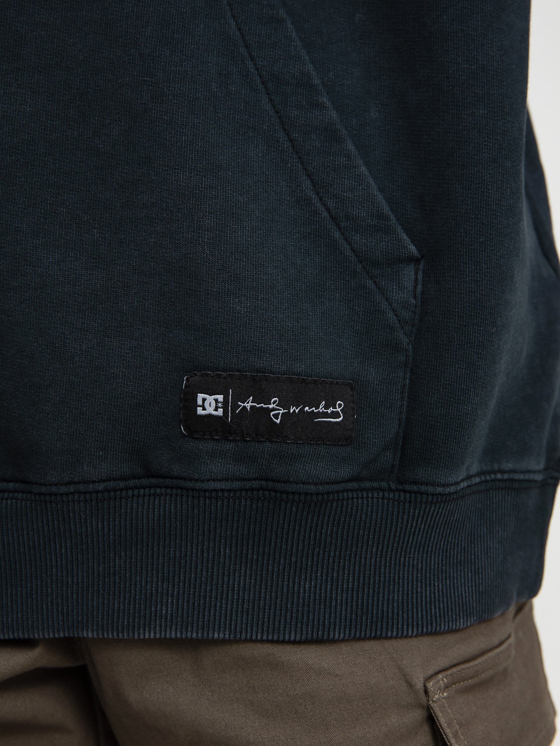 Mikina s kapucí DC X Andy Warhol Cow HD (black acid)