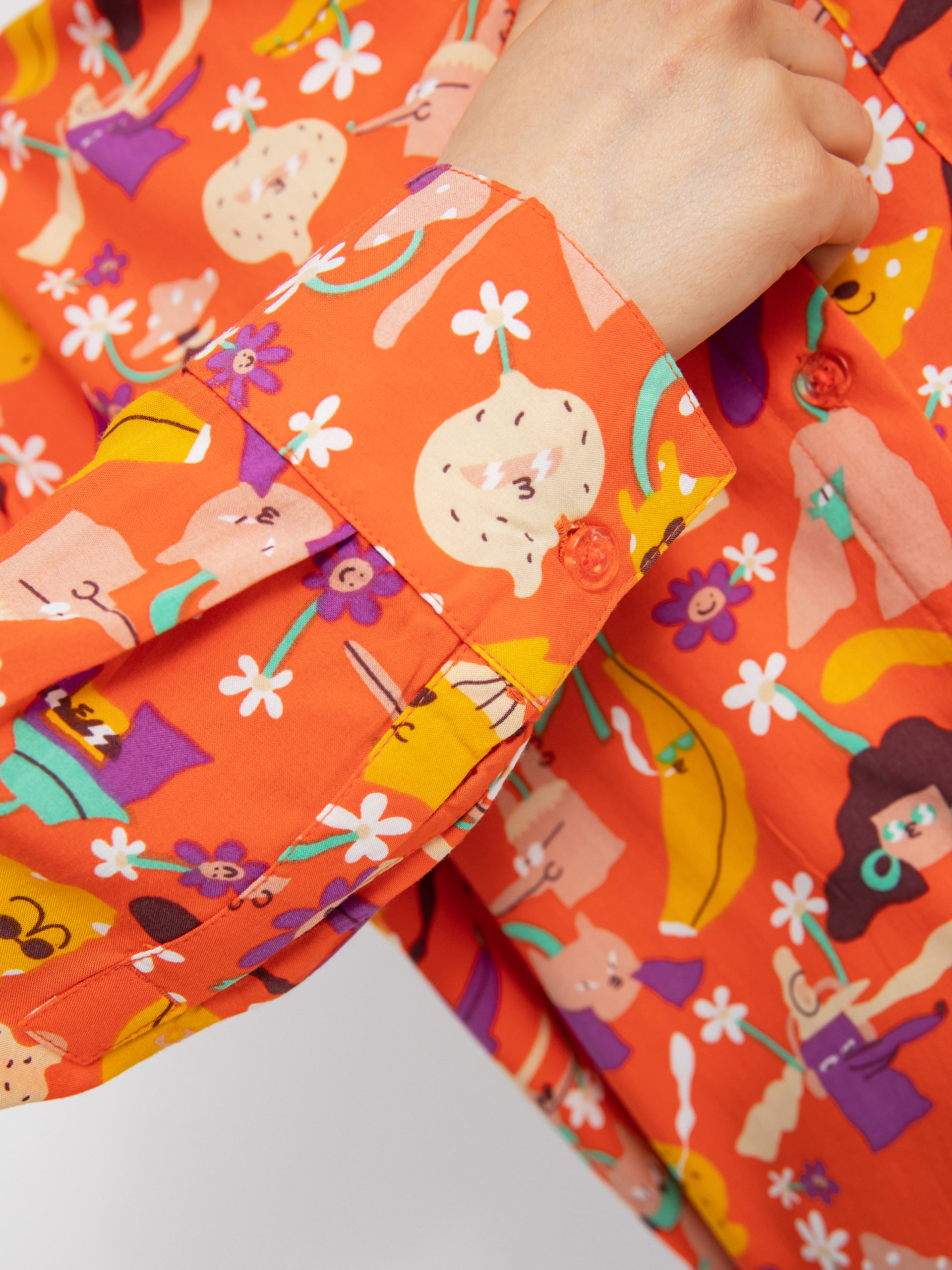 Košile Volcom Egle Zvirblyte Woven Wmn (living coral)