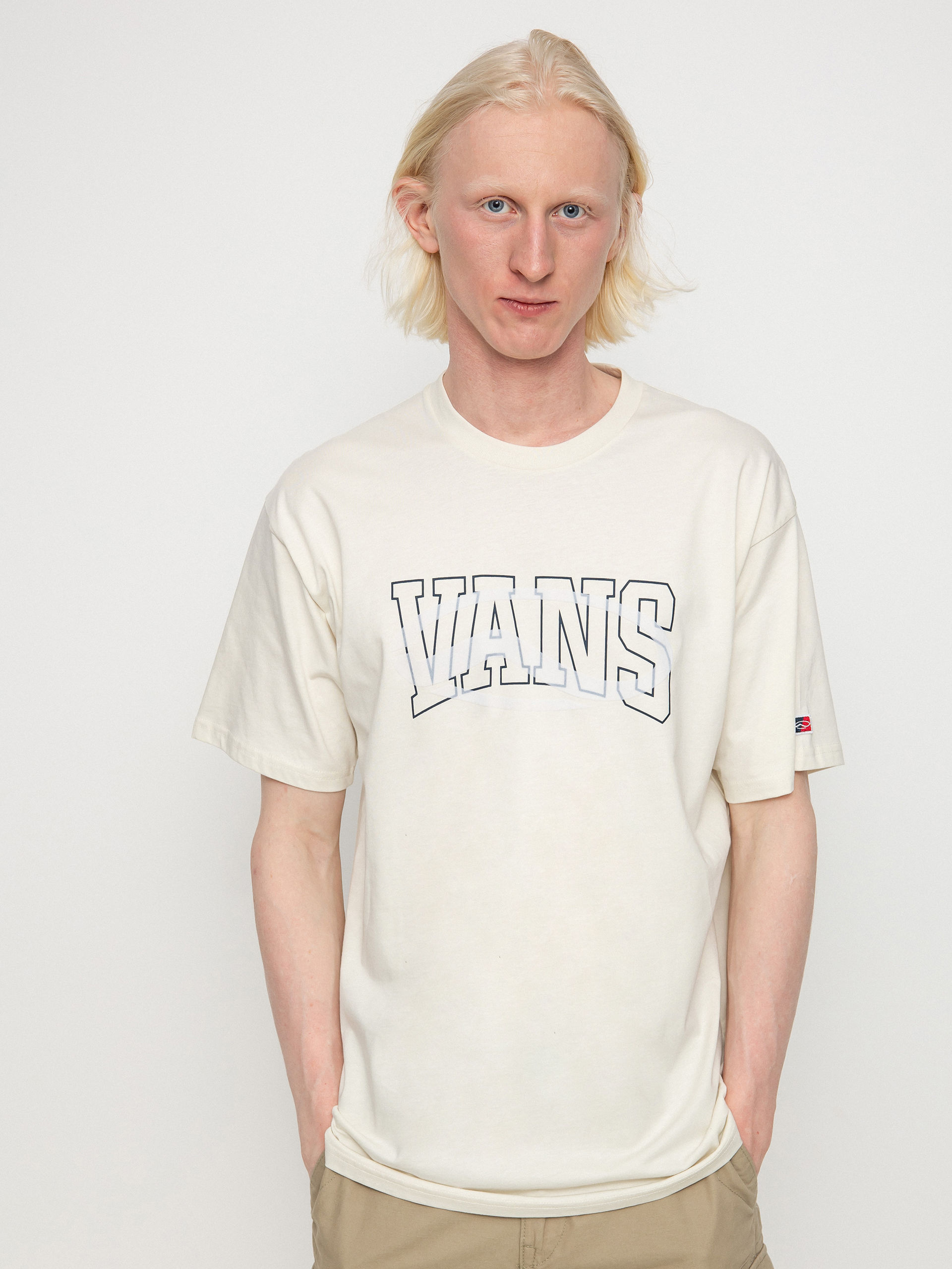 Tričko Vans Classic Sport (antique white)