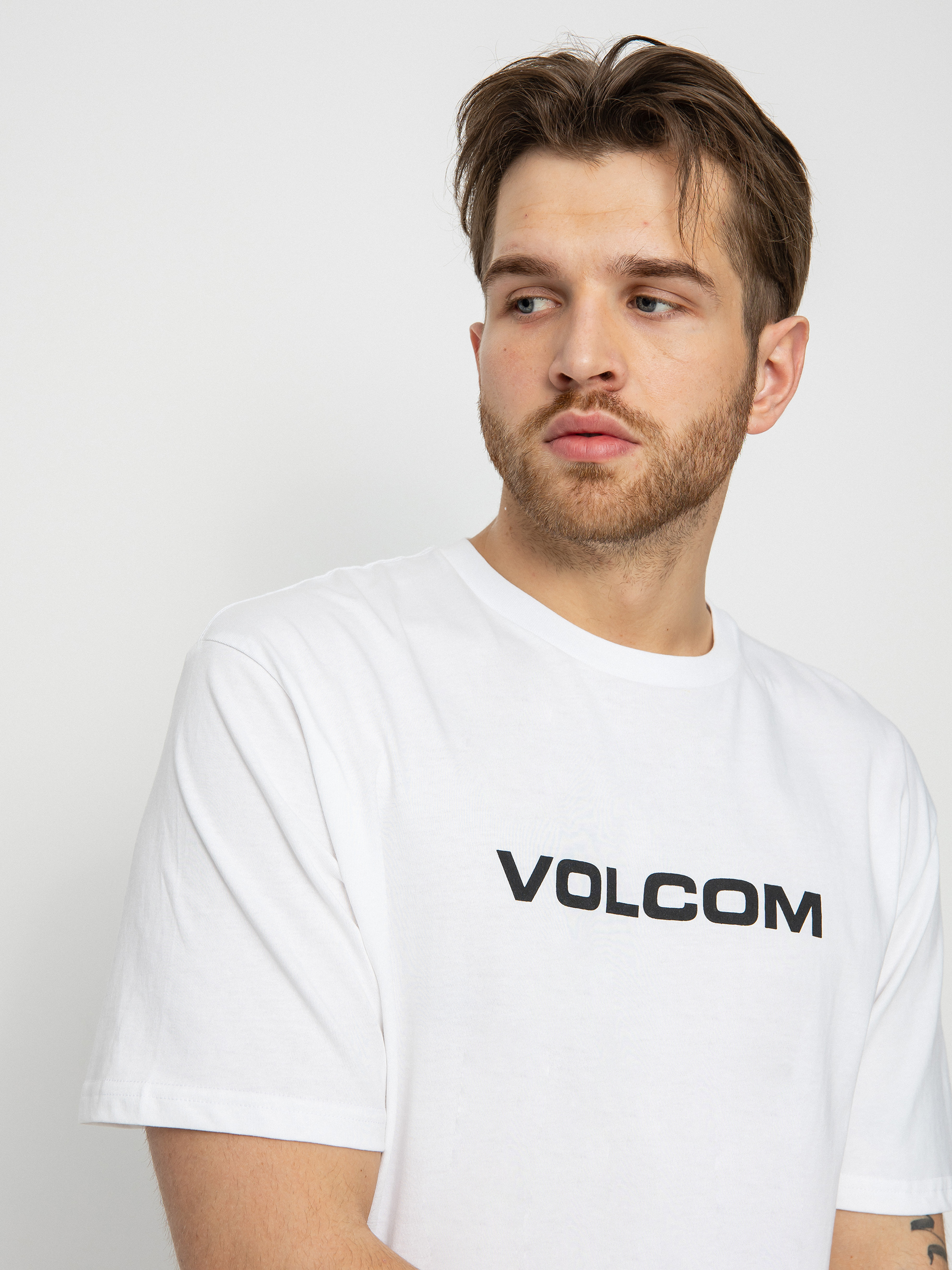 Tričko Volcom Euro Bsc (white)