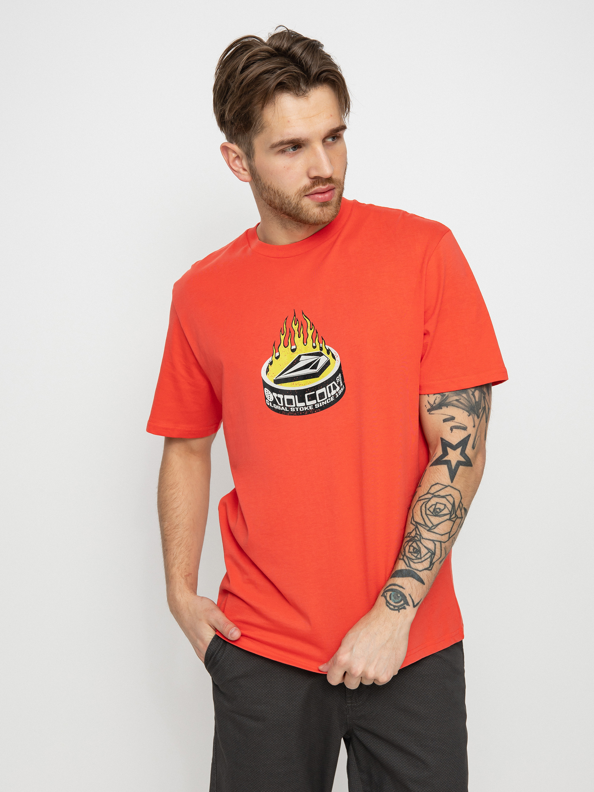 Tričko Volcom Tuna Bsc (cayenne)