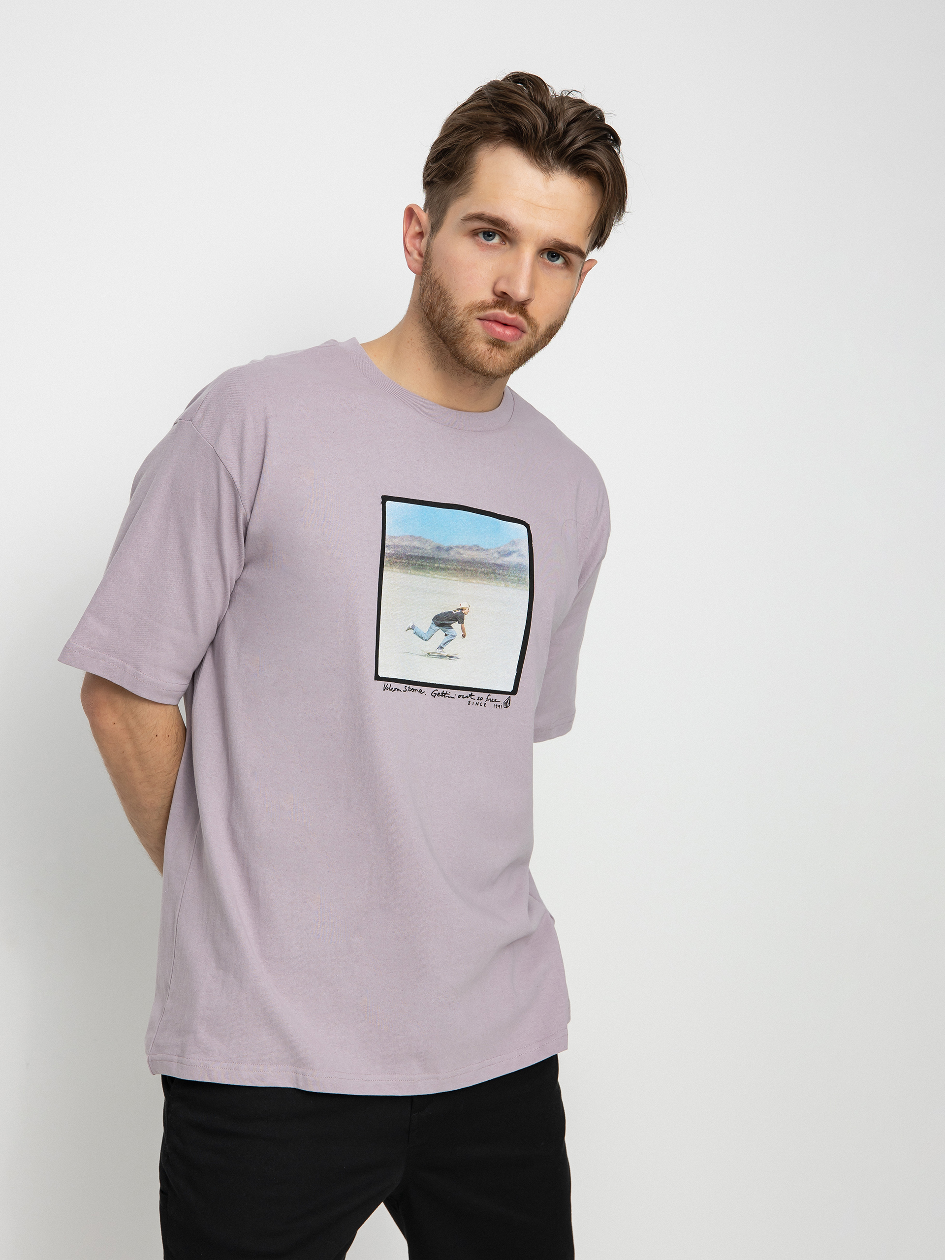 Tričko Volcom Freeride Lse (nirvana)